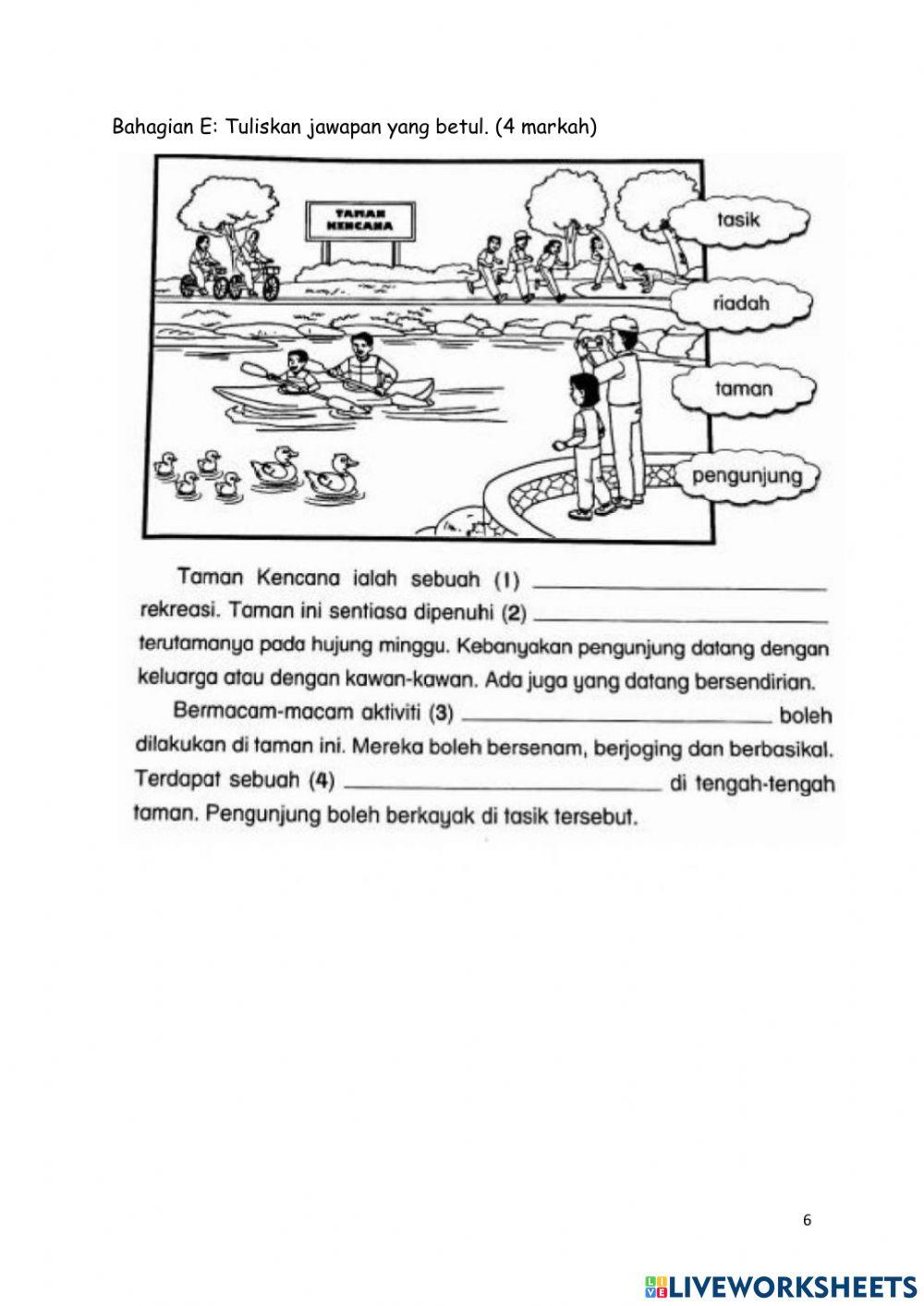 Ujian diagnostik bahasa melayu komunikasi