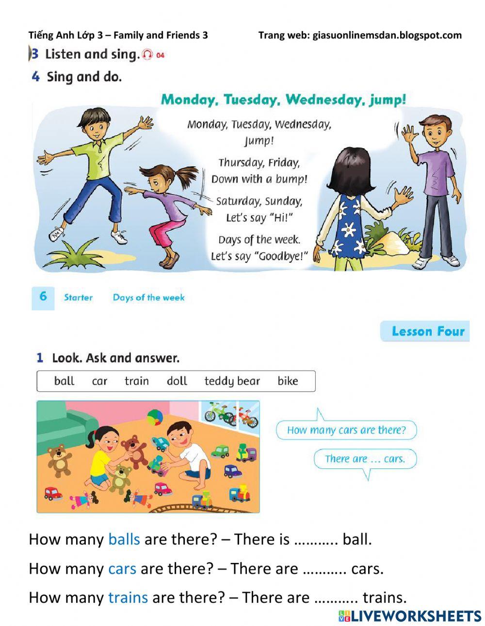 Family and Friend 3 - Unit Starter SB