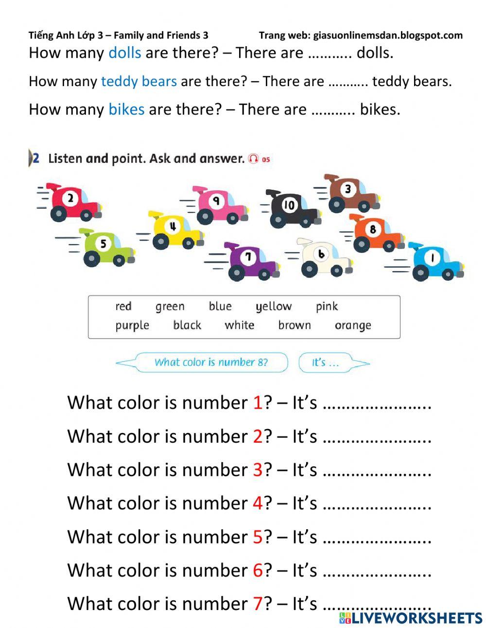 Family and Friend 3 - Unit Starter SB