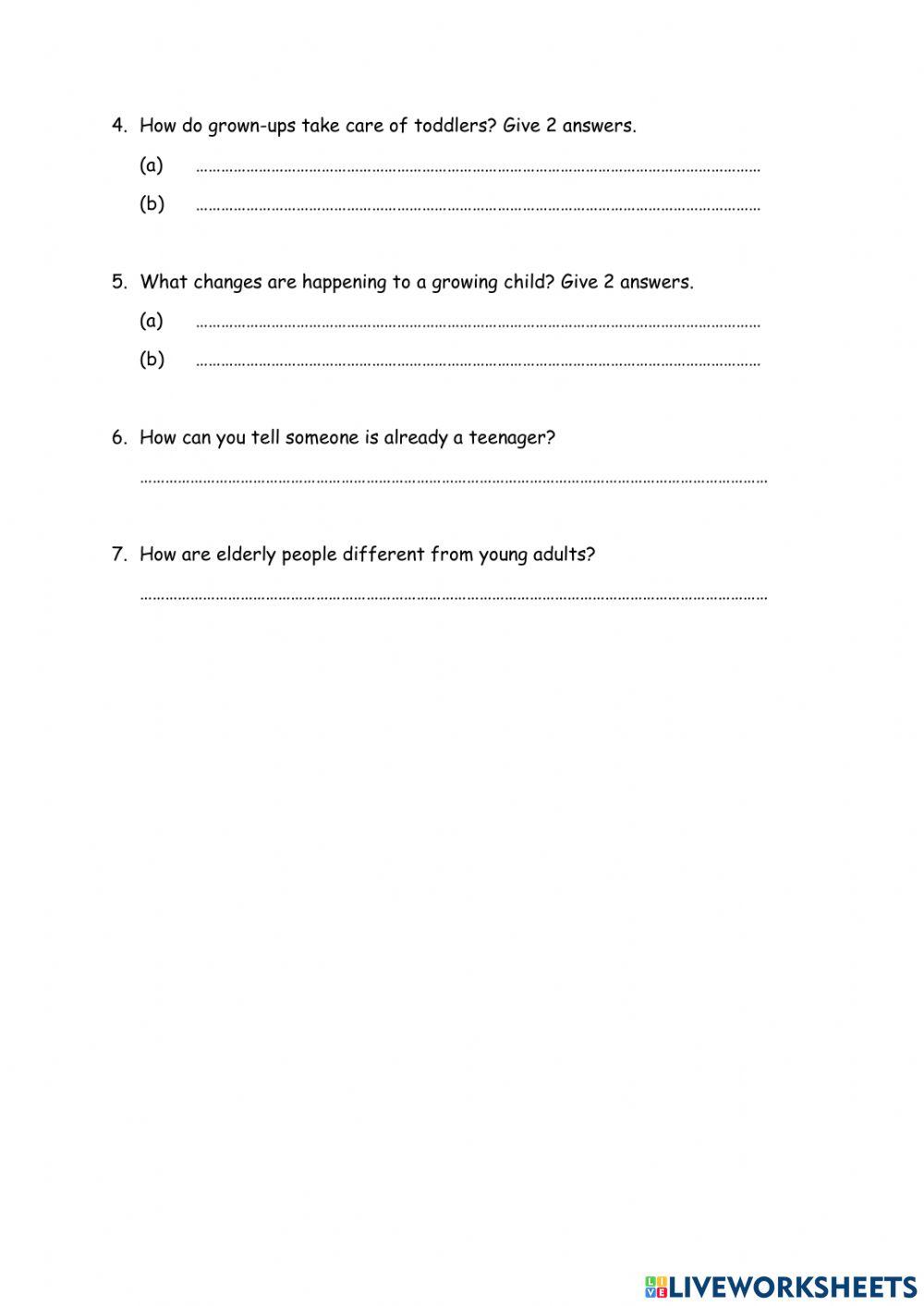 Growing and Changing