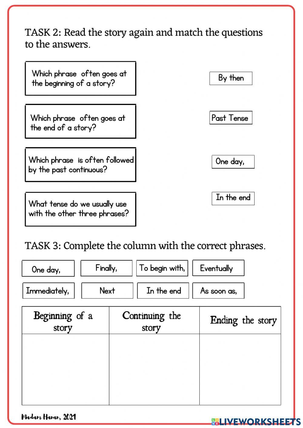 Unit 3 - wild weather (writing)