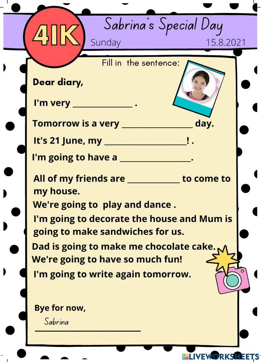 Sabrina's Special Day