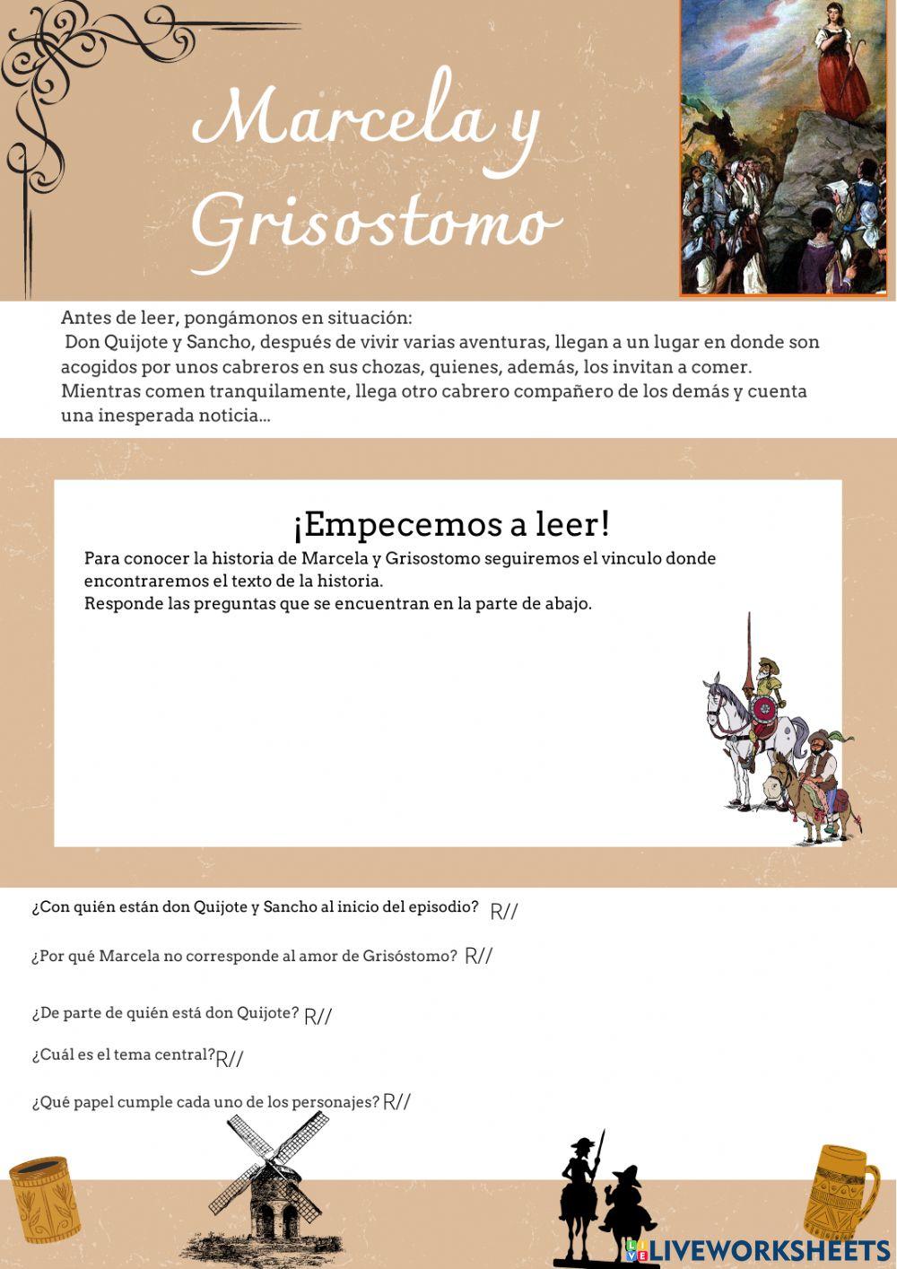 Grisóstomo y Marcela