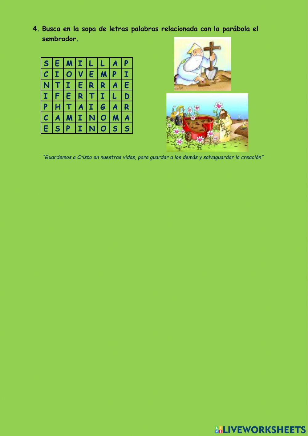 Parábola del sembrador