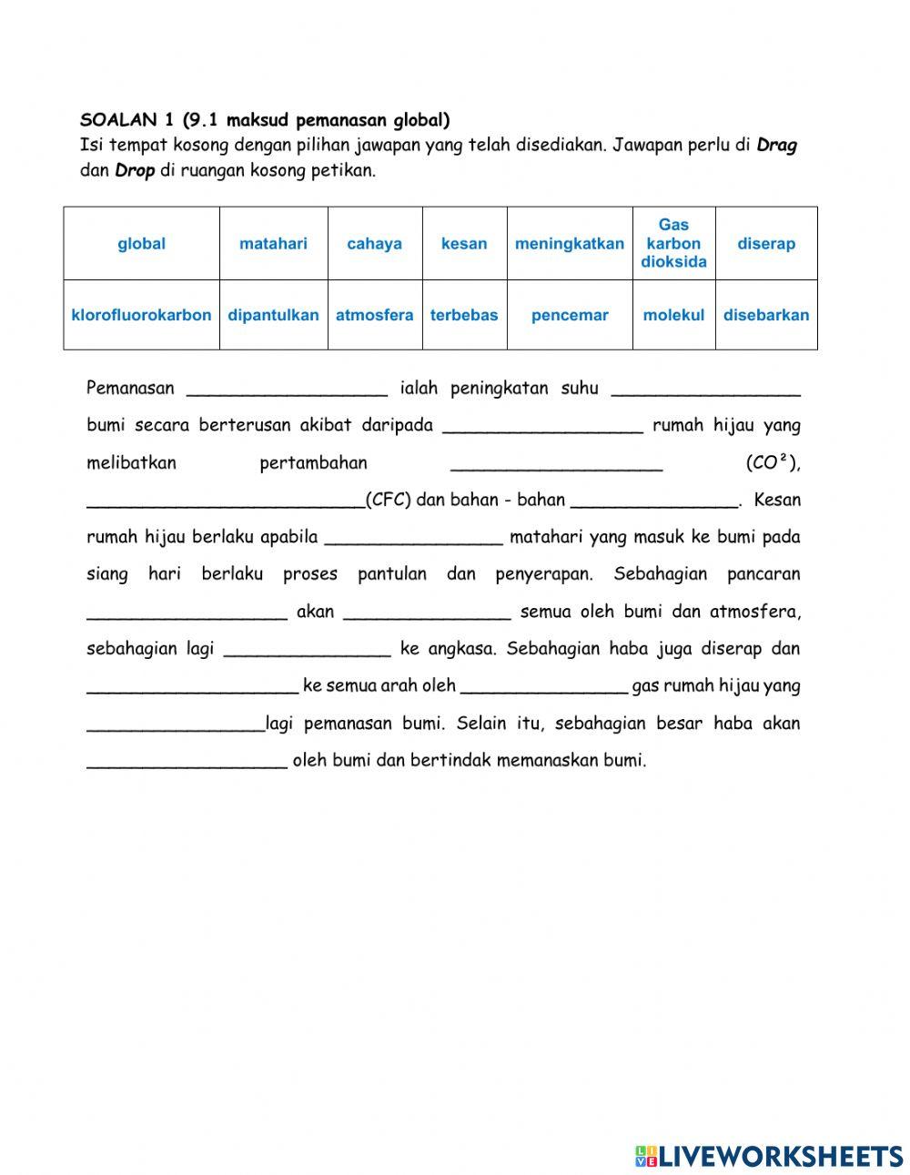 Bab 9: pemanasan global