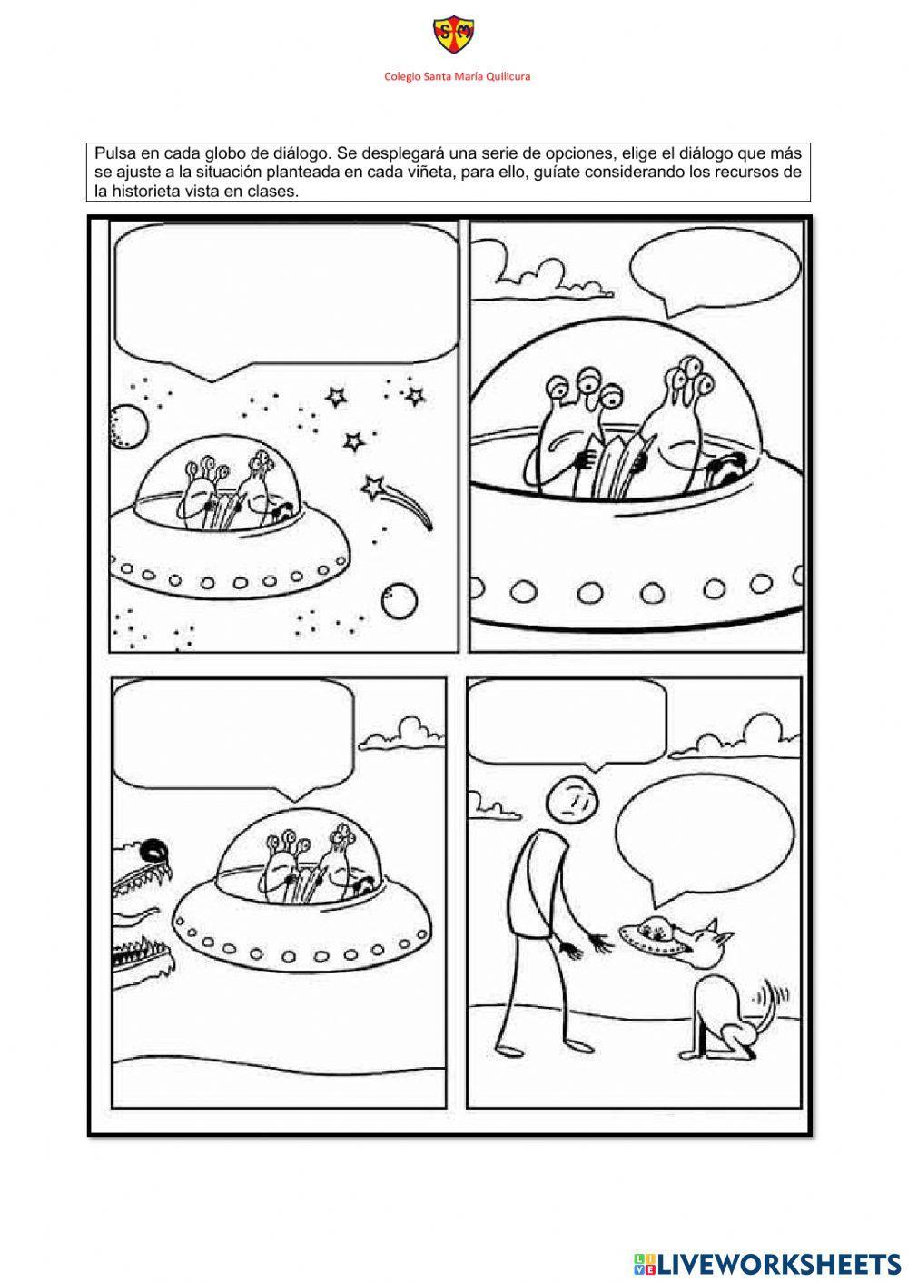 Relacionar imágenes y texto: Ejemplo nº1