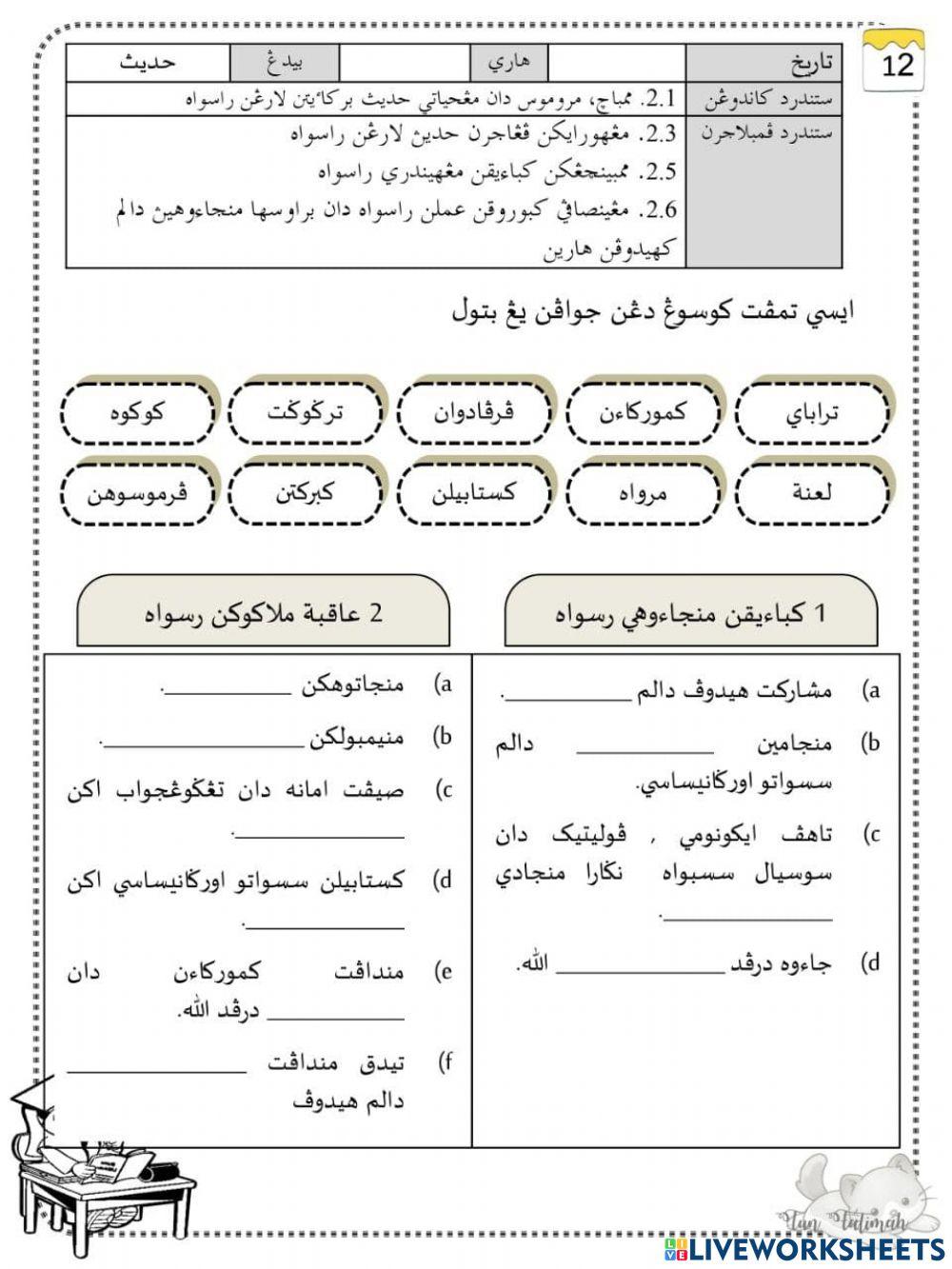 Hadis: Larangan Rasuah