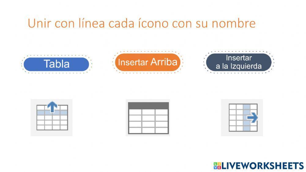 Insertar tabla- Insertar y eliminar filas o columnas