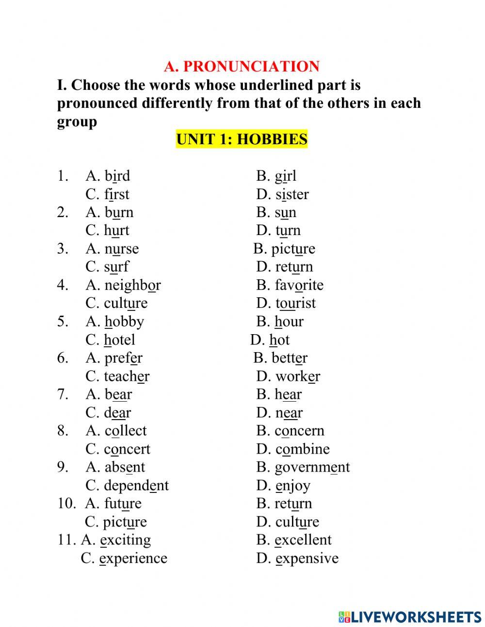 Simple Past Pronunciation Worksheet Live Worksheets 45% OFF Simple Past Pronunciation Worksheet Live Worksheets 45% OFF