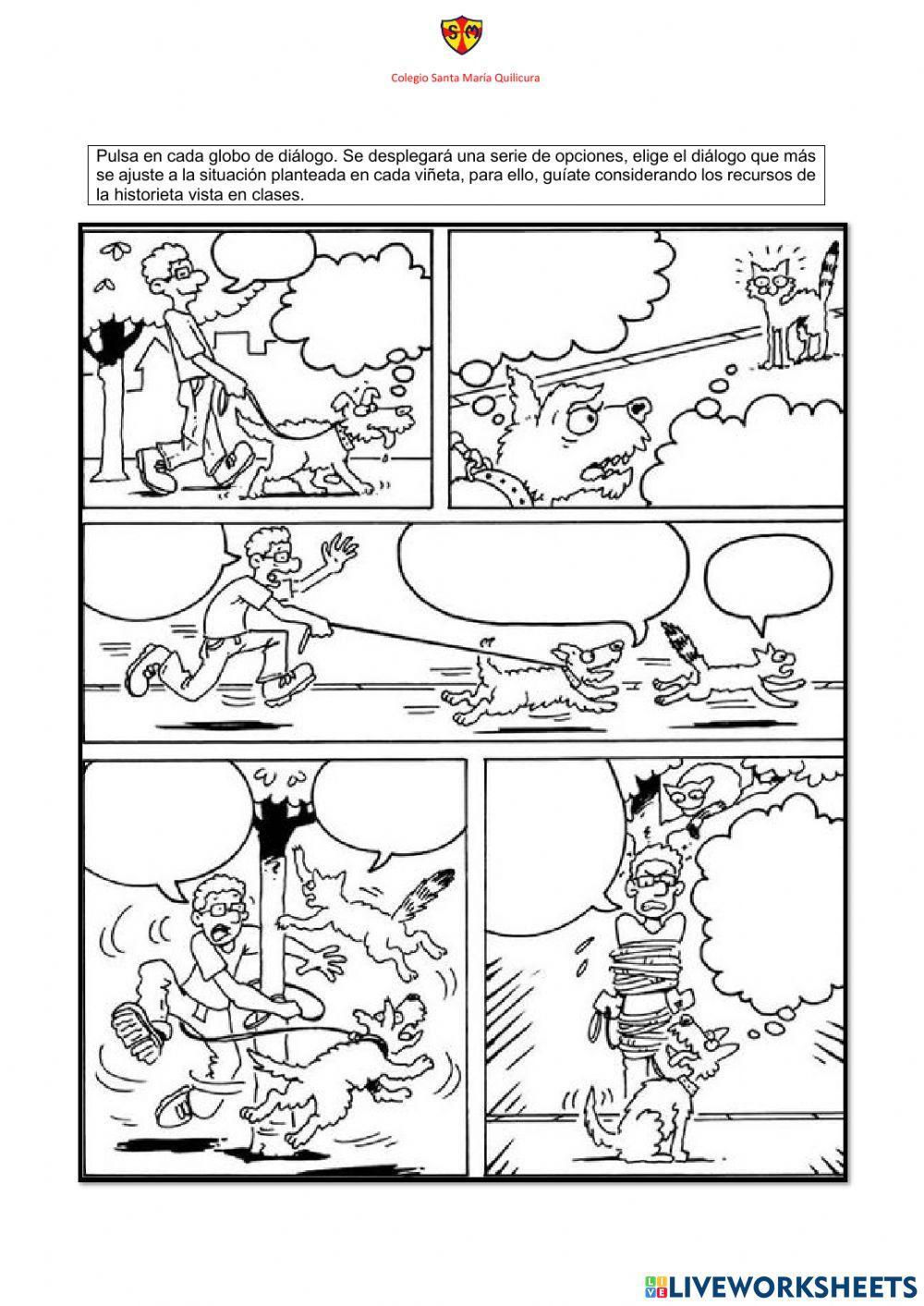 Relacionar imágenes y texto: Ejemplo nº1