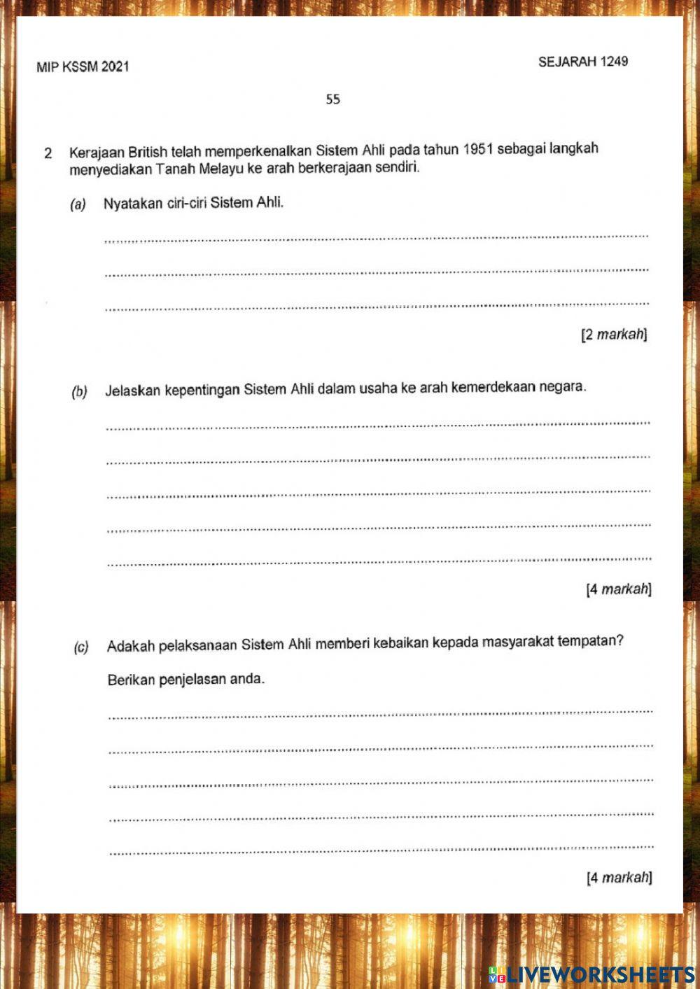 Bab 7 usaha ke arah kemerdekaan