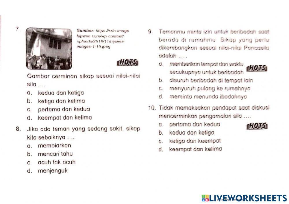 Kelas 5 Tema 1 ST 3 (PPKn,BI, IPA, IPS, SBdP)