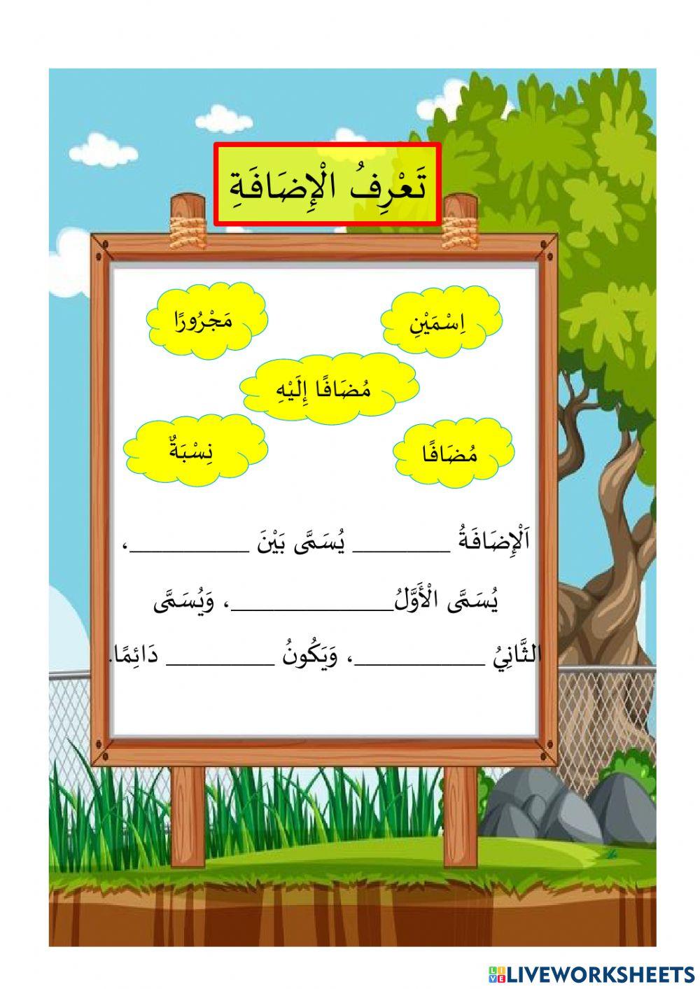 اَلْمَجْرُورَاتُ مِنَ الْأَسْمَاءِ