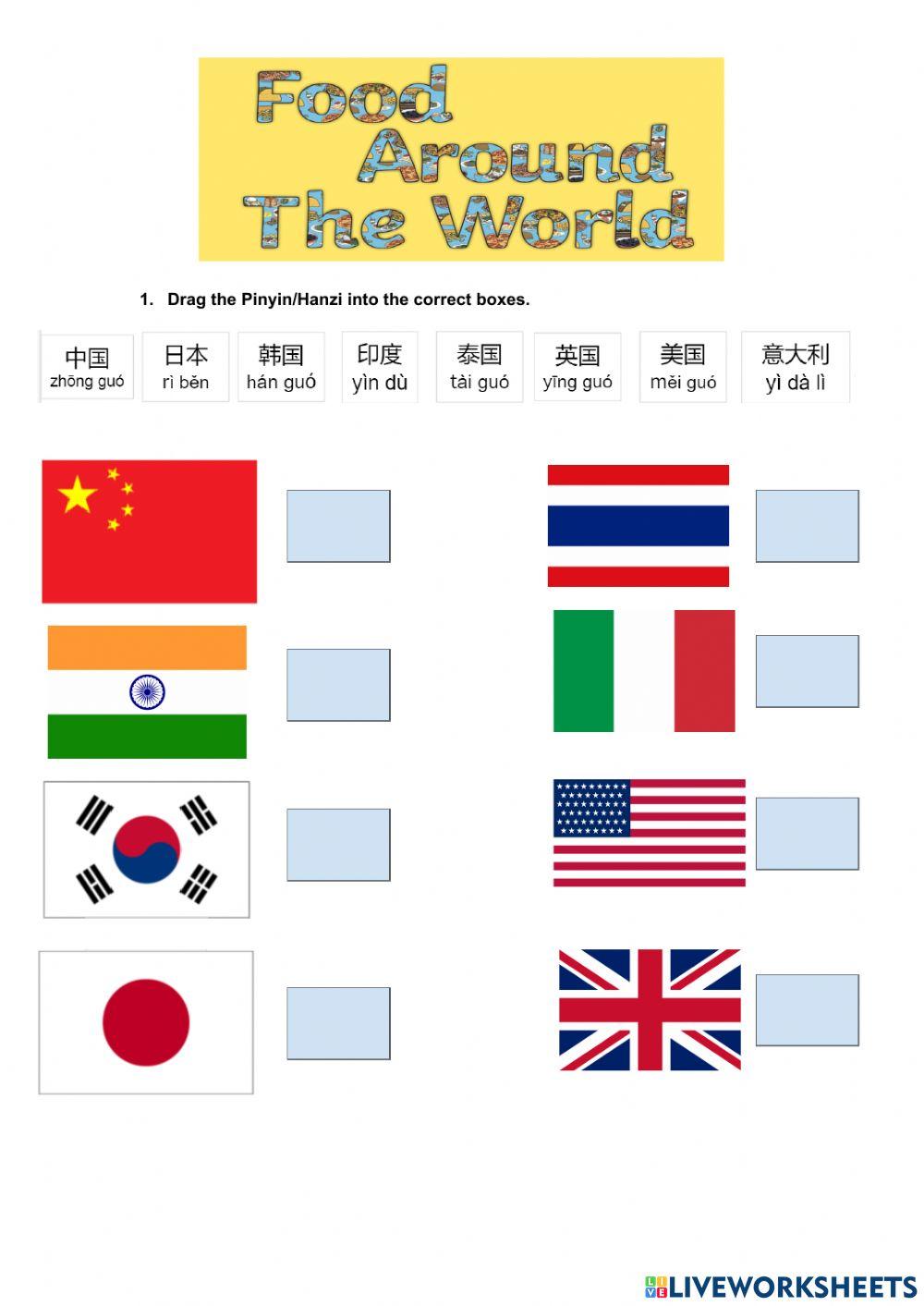 Food around the world