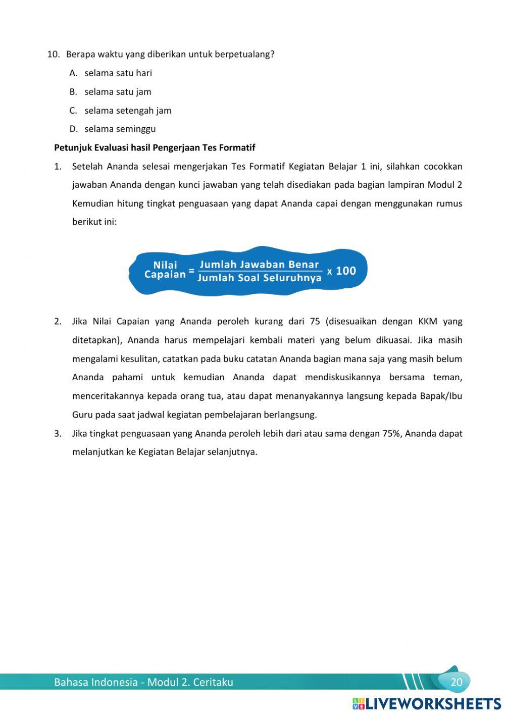 Kuis Mengenal Teks Cerita Fantasi