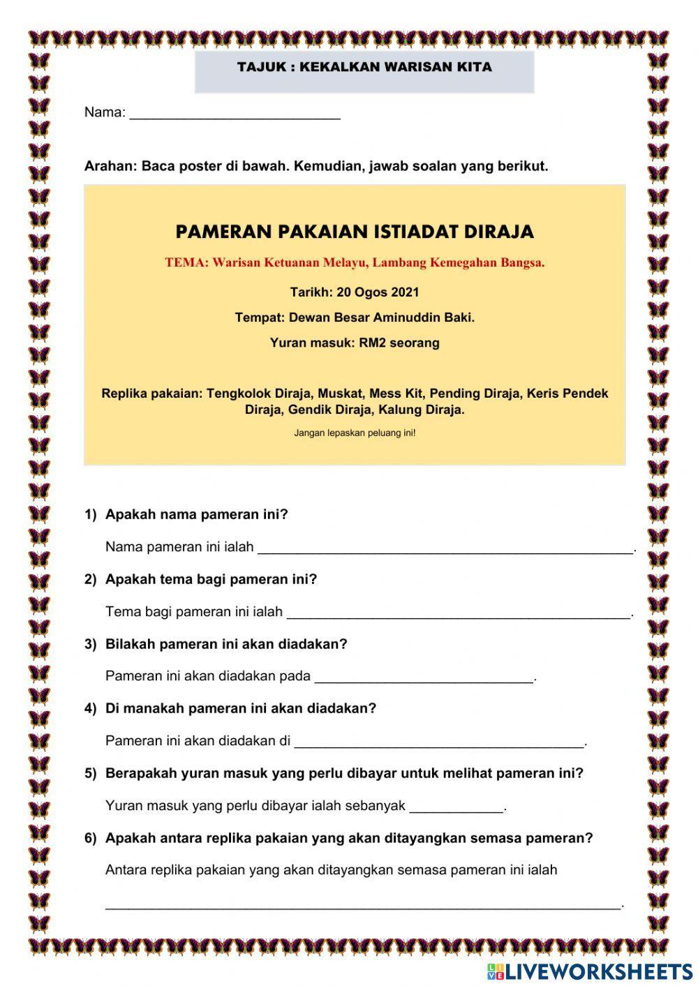 Kekalkan Warisan Kita