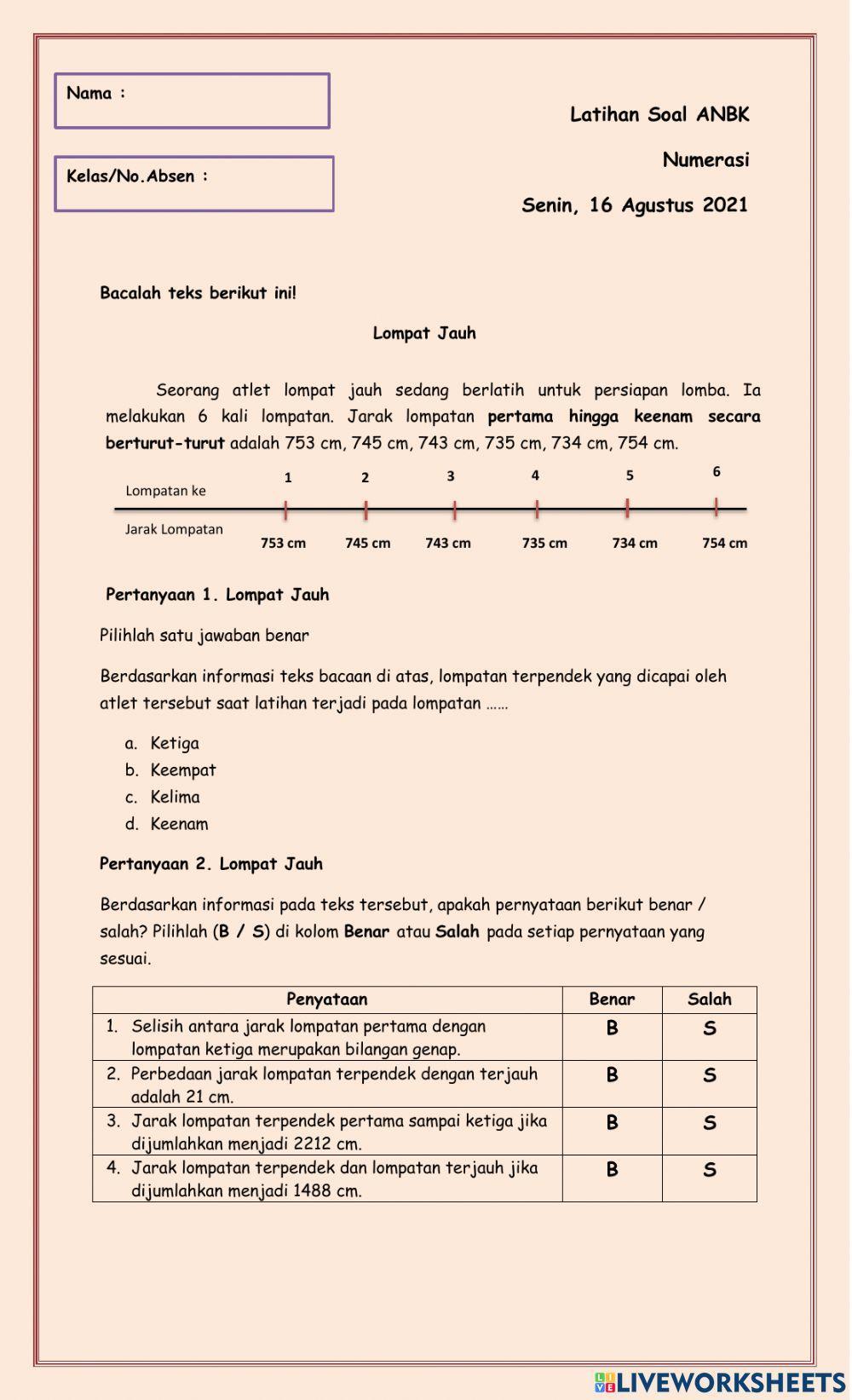 1265630 latihan soal anbk numerasi kelas 5 uswatun