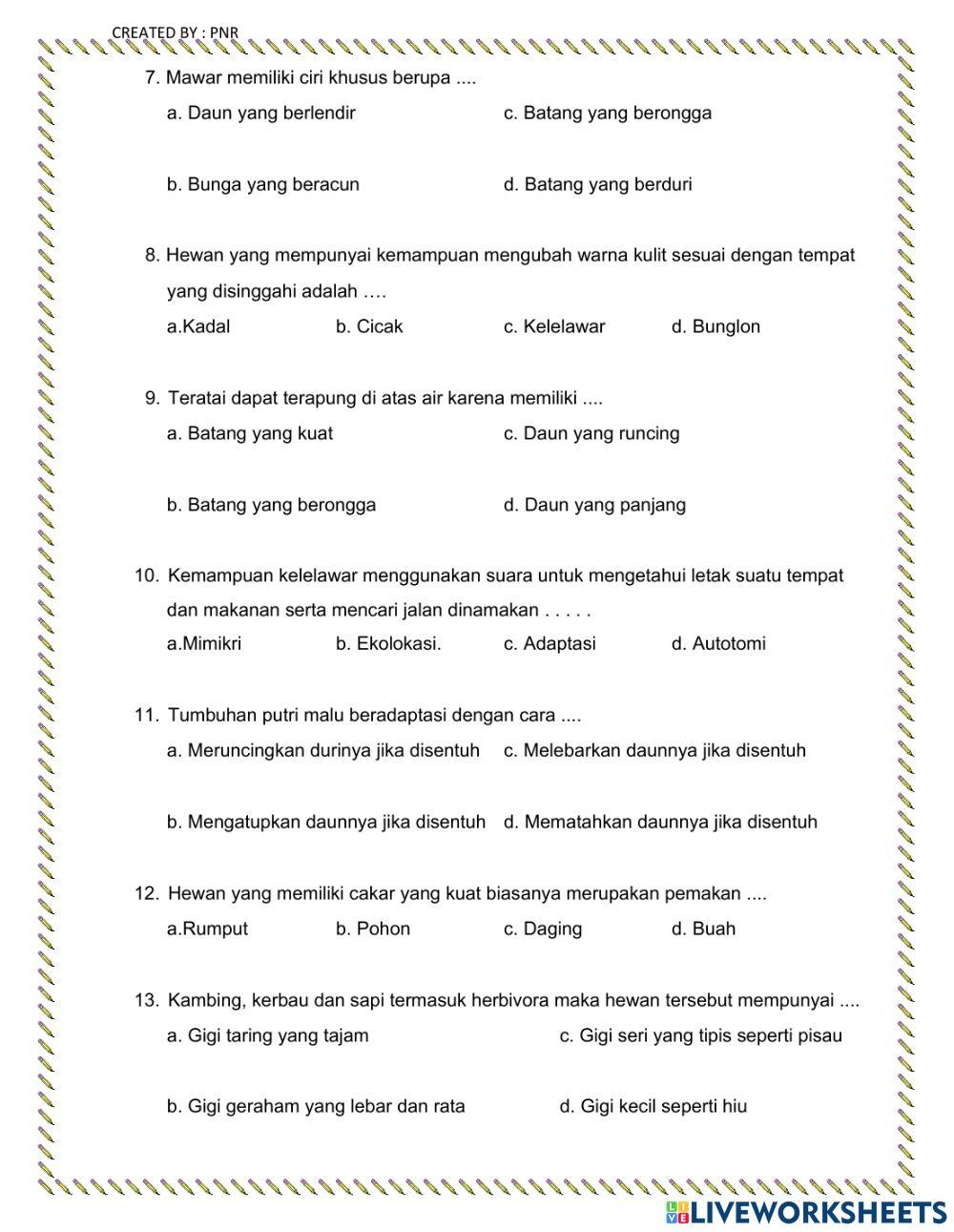 PJJ 16-08-21 IPA Kelas 6