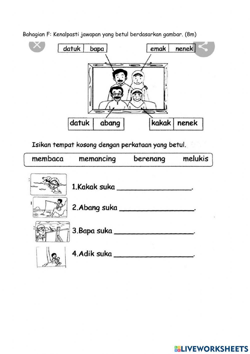 Ujian diagnostik bahasa melayu komunikasi