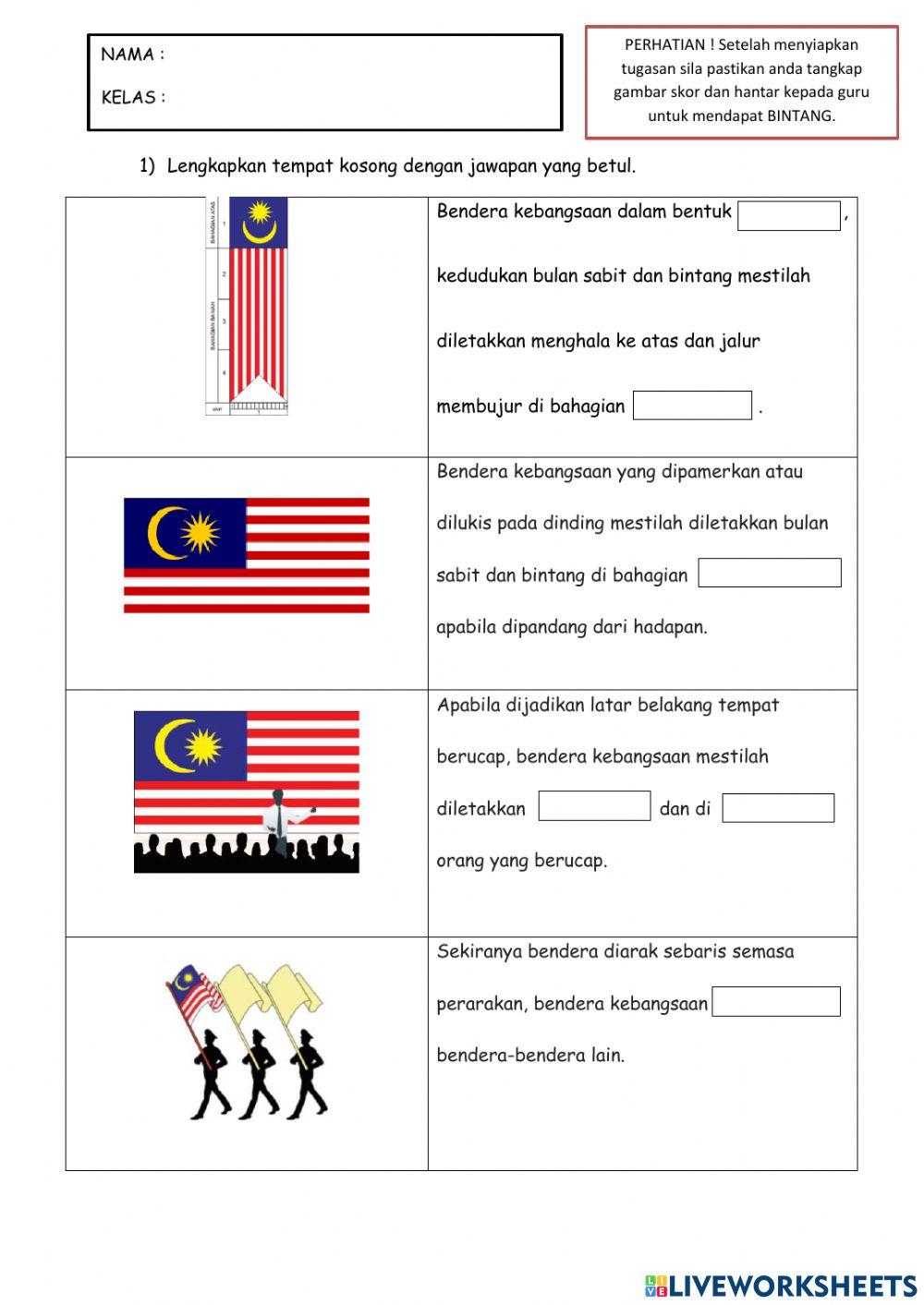 Etika Penggunaan Bendera Kebangsaan