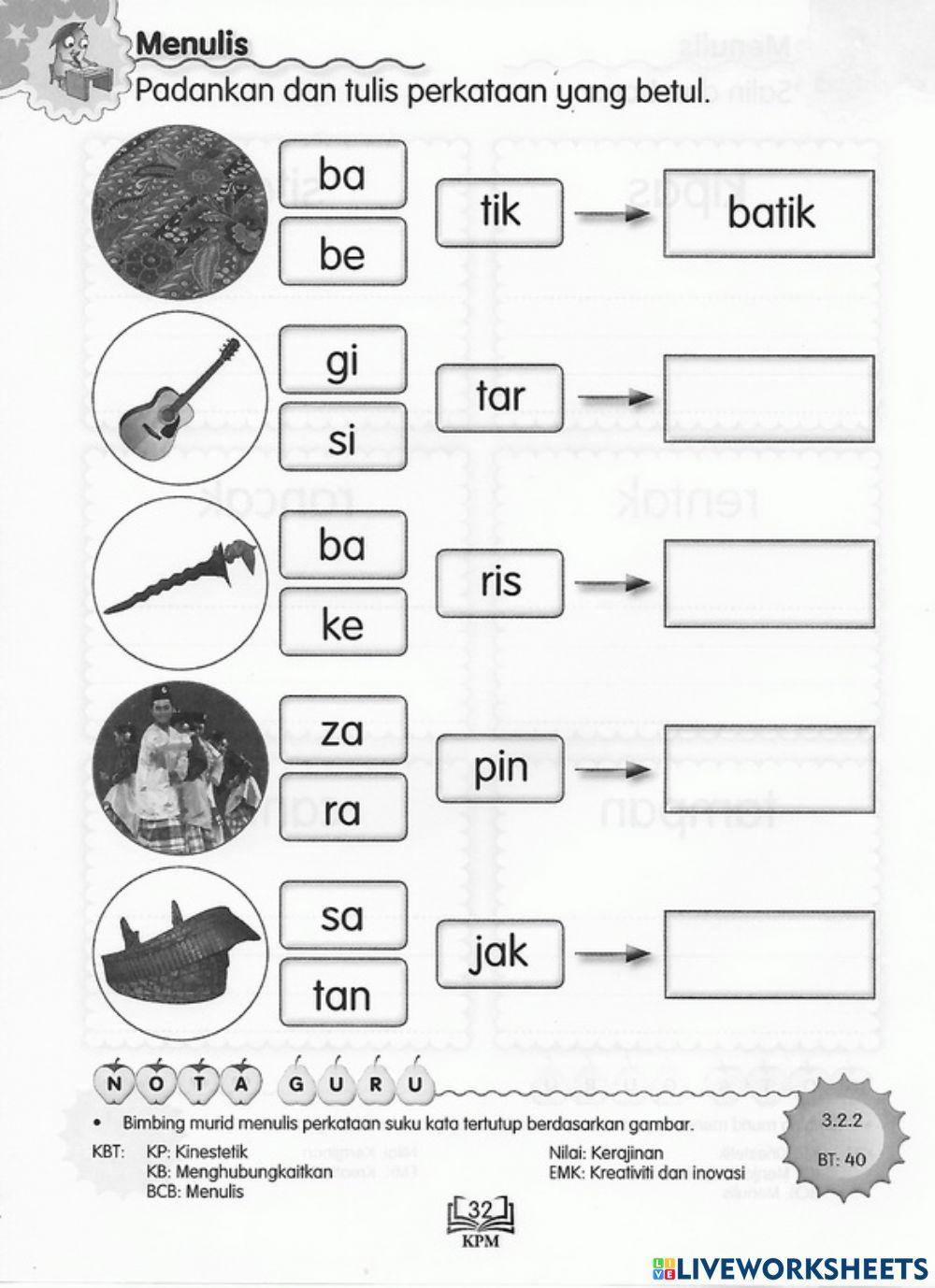 Ppki tahun 3 bahasa melayu