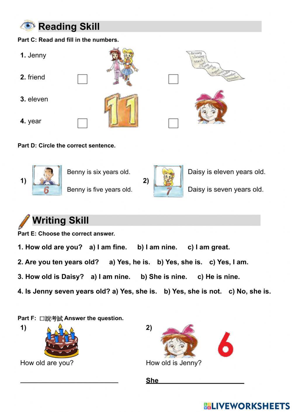 WLS 1 BK3 Lesson 1 worksheet
