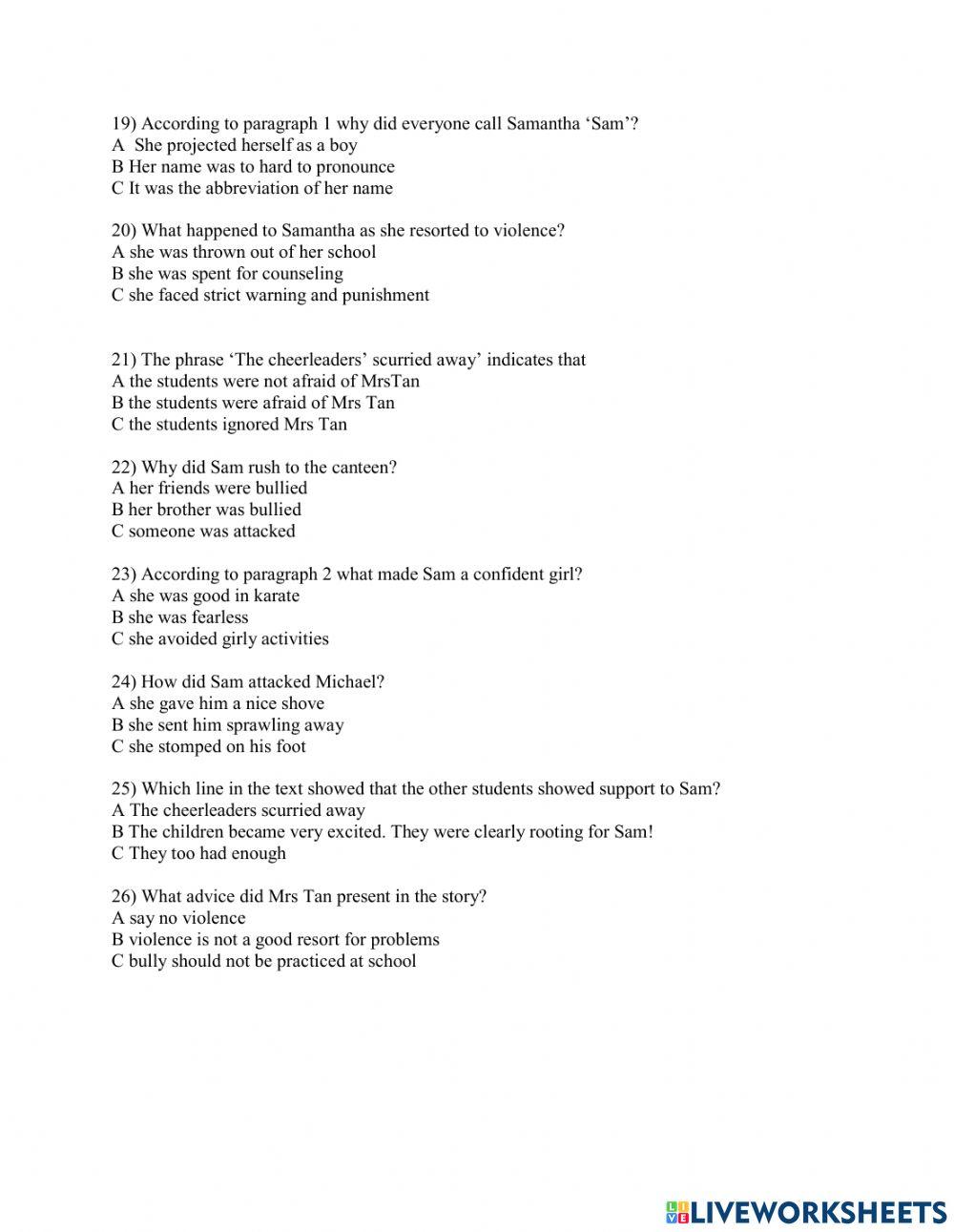 Pentaksiran SPDPR English Form 4 2021