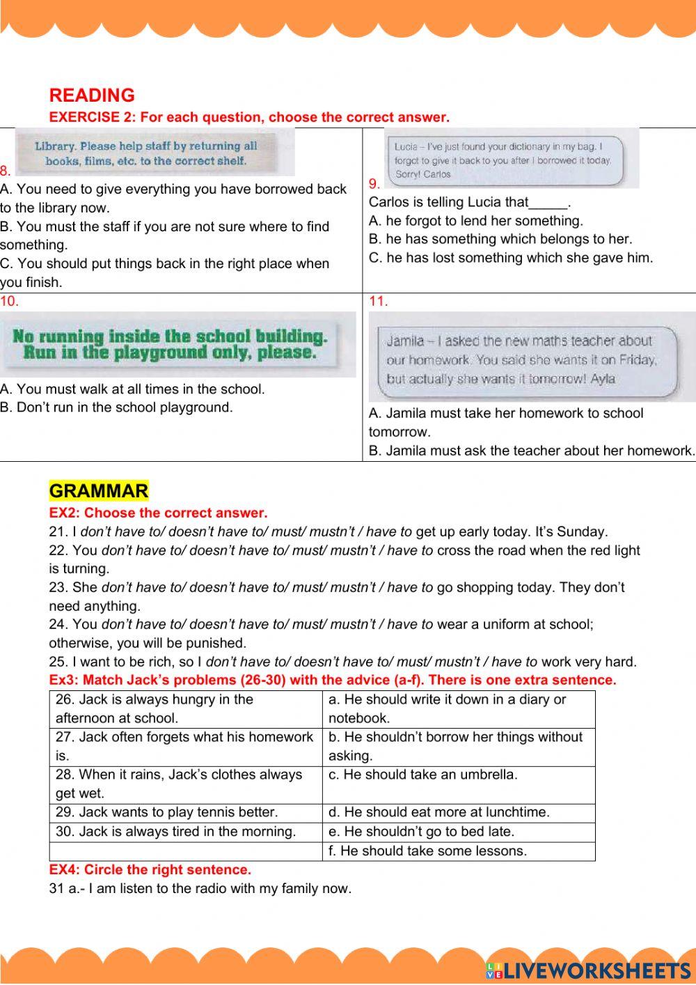 G6- final test topic 1