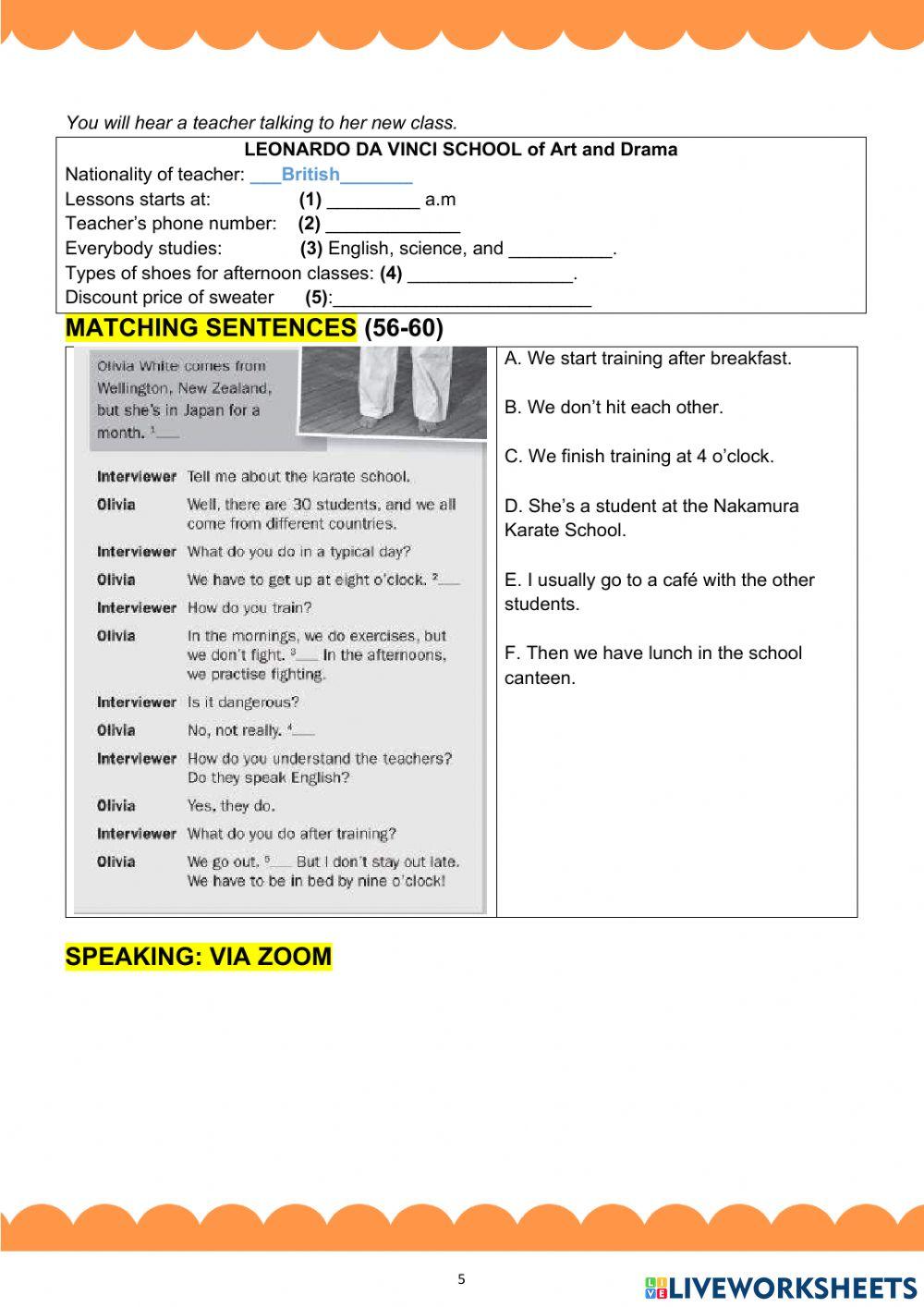G6- final test topic 1