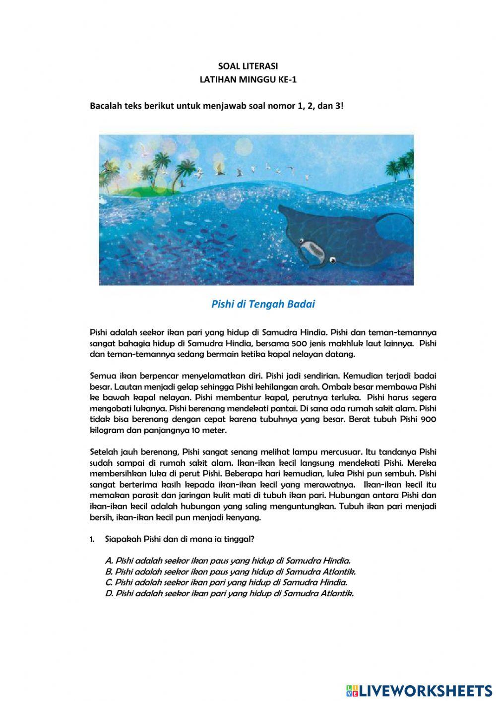 Literasi ANBK (Latihan-1)