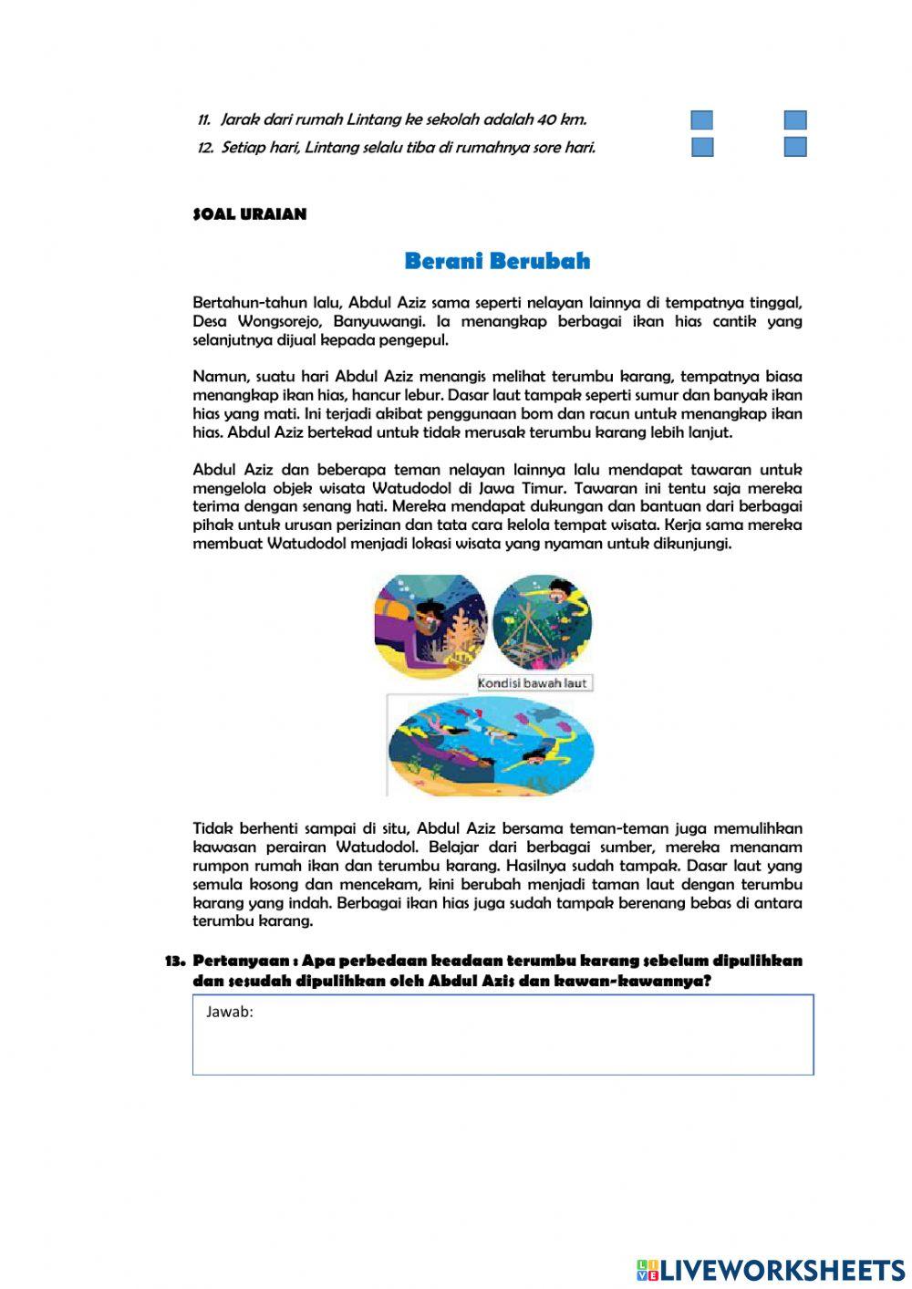 Literasi ANBK (Latihan-1)