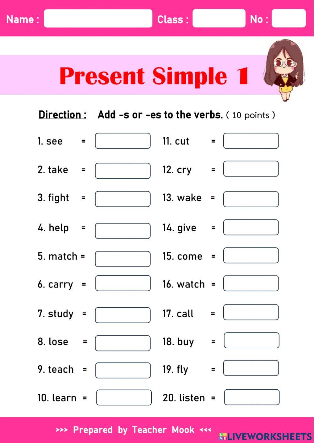 Present Simple Tense