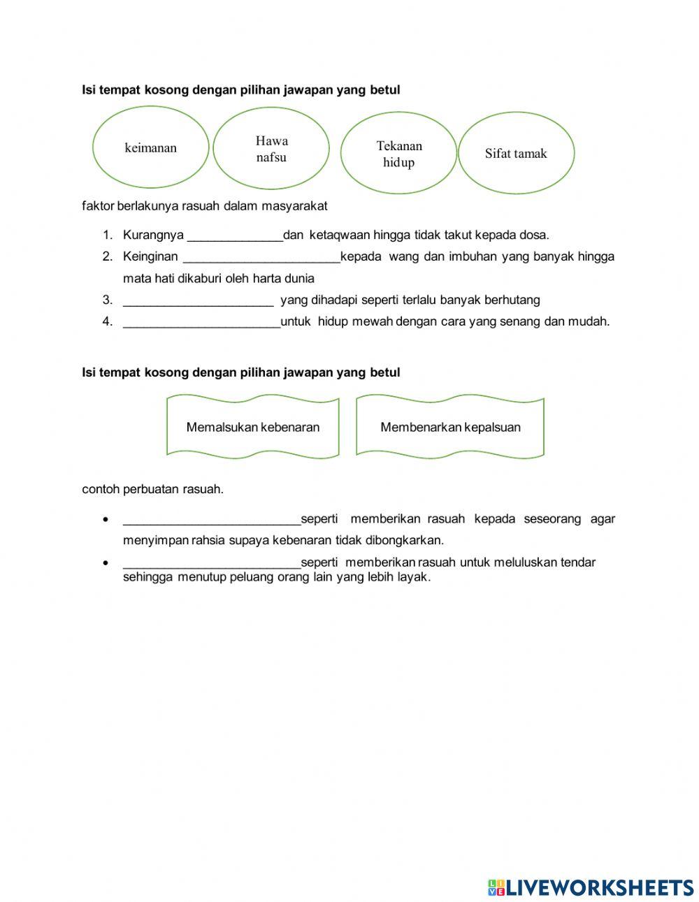 Pendidikan islam tingkatan 4 DELIMA