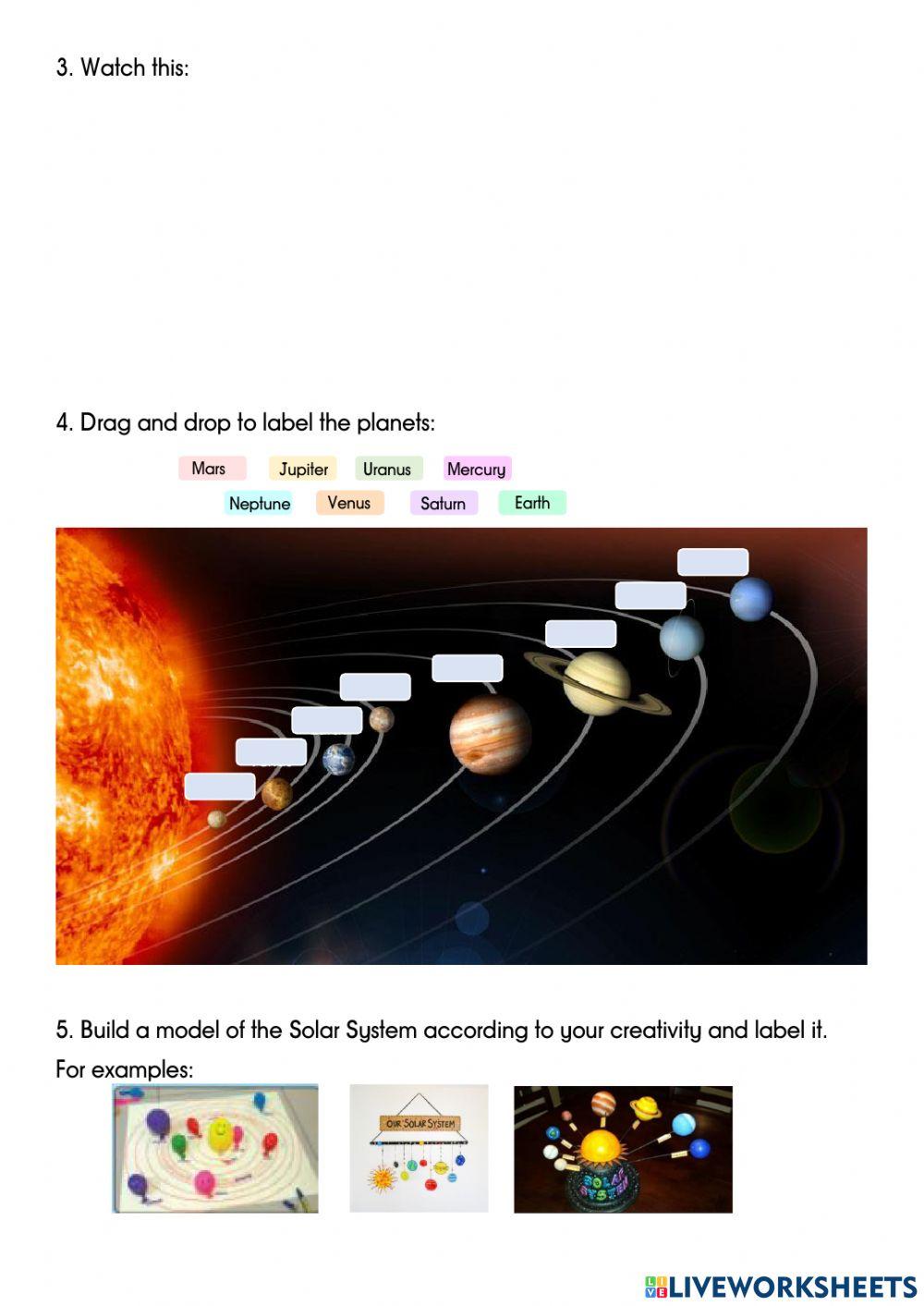 Members of the Solar System