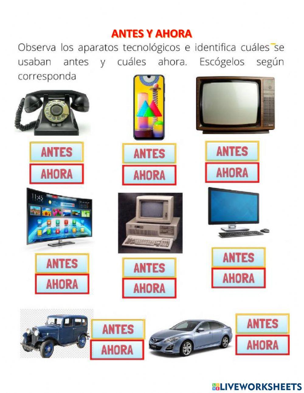 Technological Gadgets / Los aparatos tecnológicos – Spanish Words