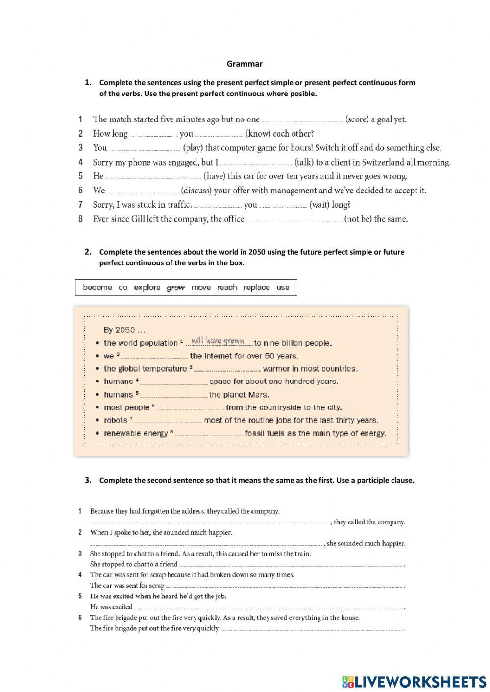 Englisg final grammar