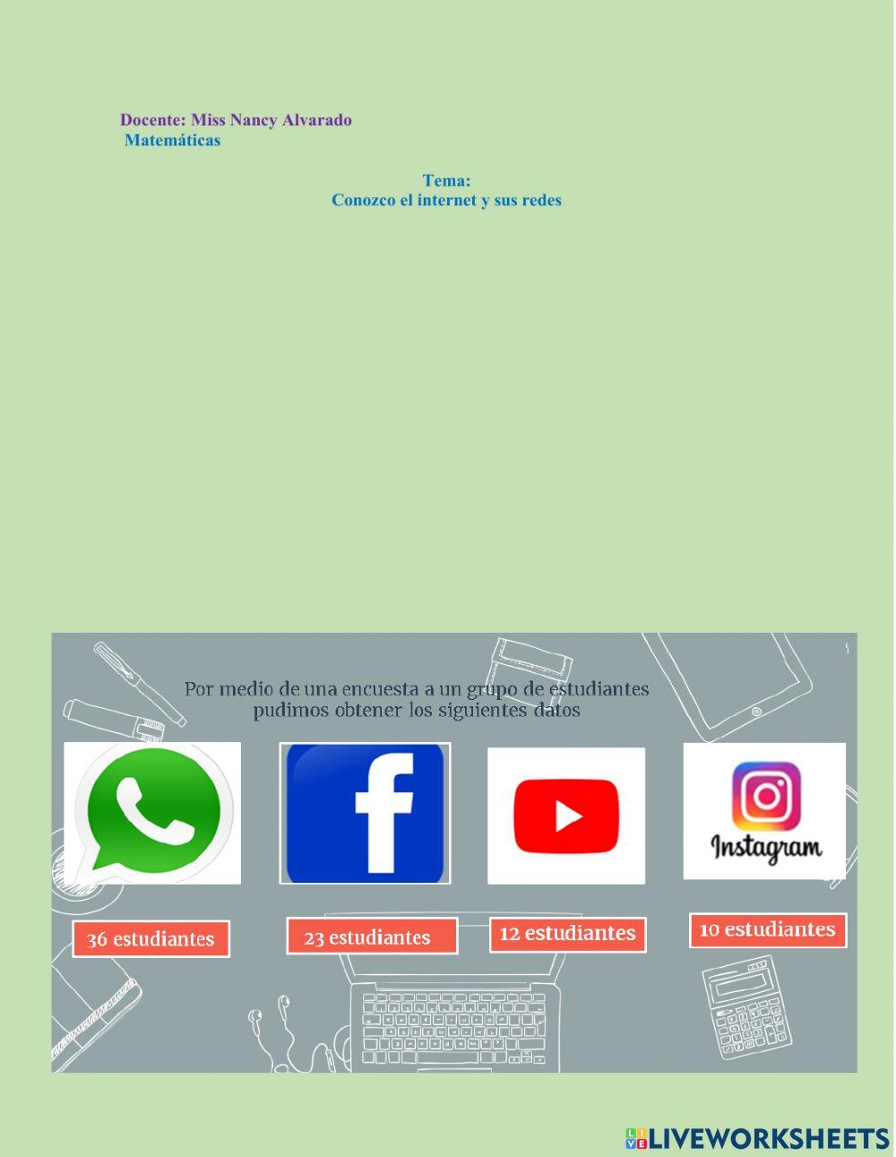 Conozco el internet y sus redes