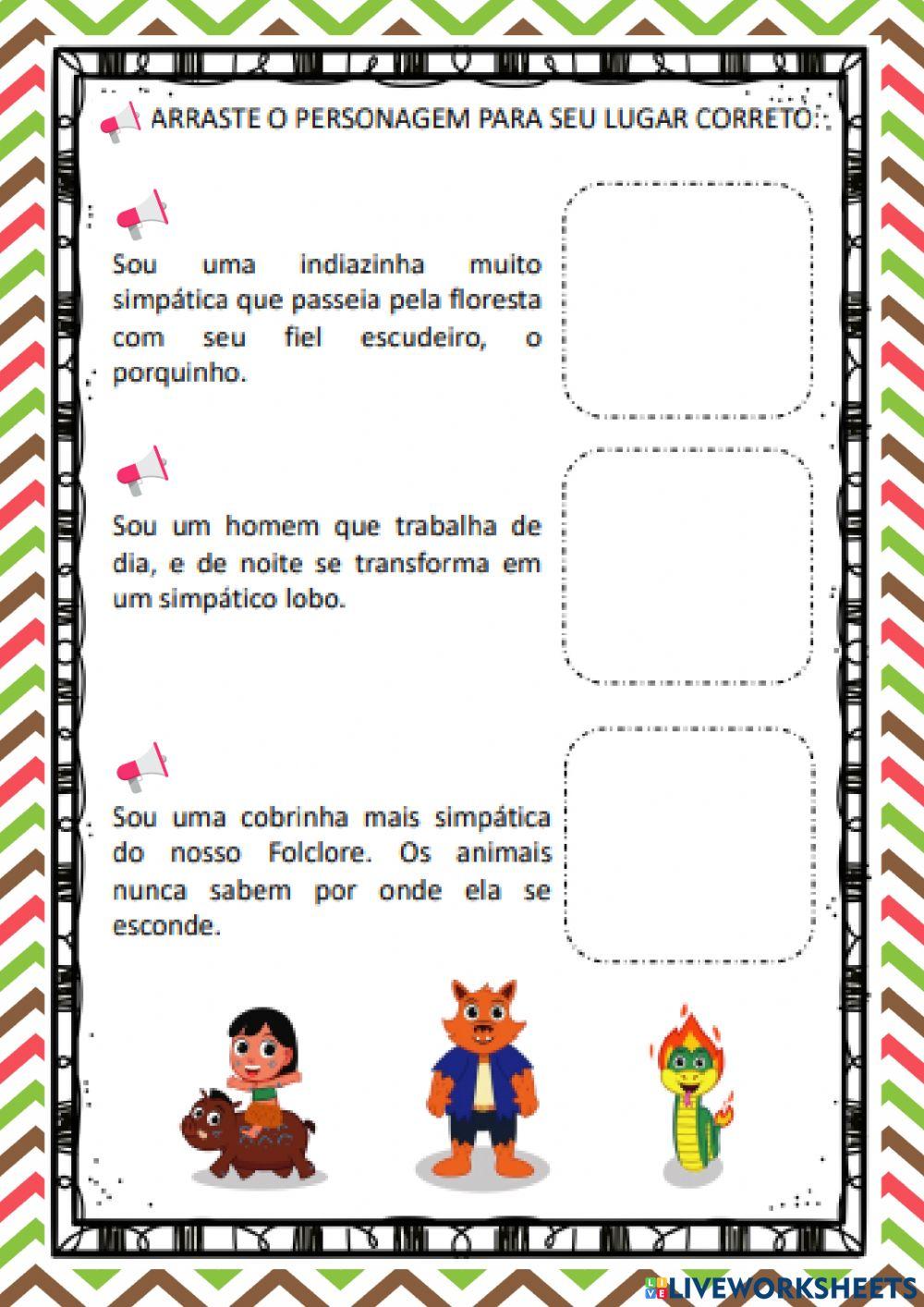 Personagens do folclore