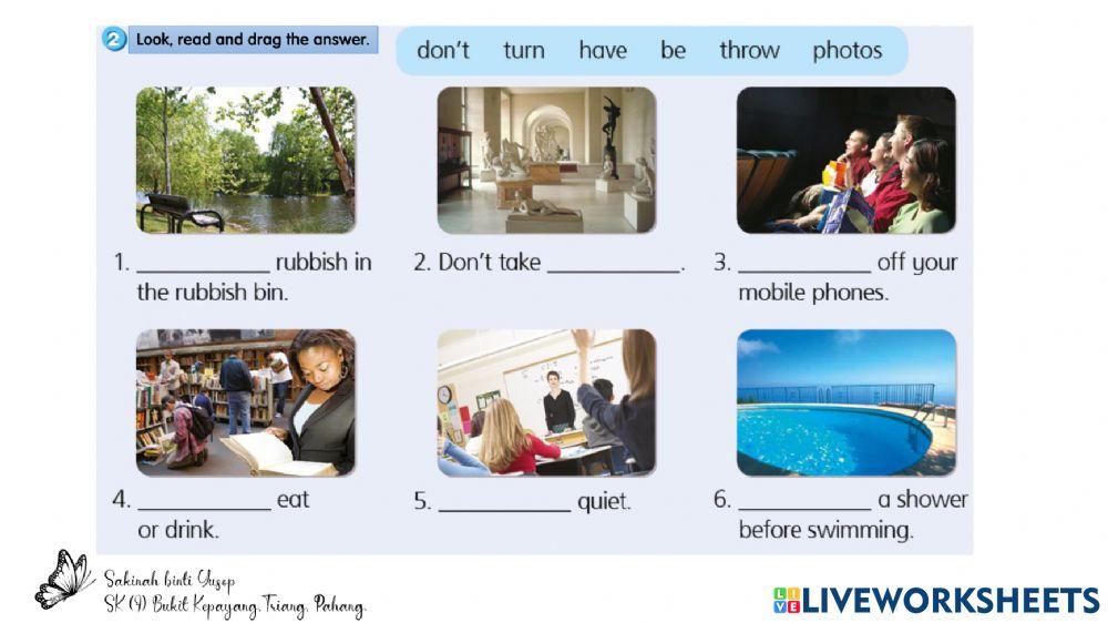 English year 3:out and about