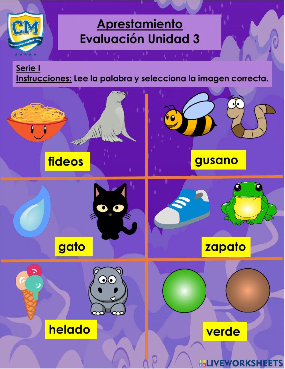 Aprestamiento unidad 3 kinder B