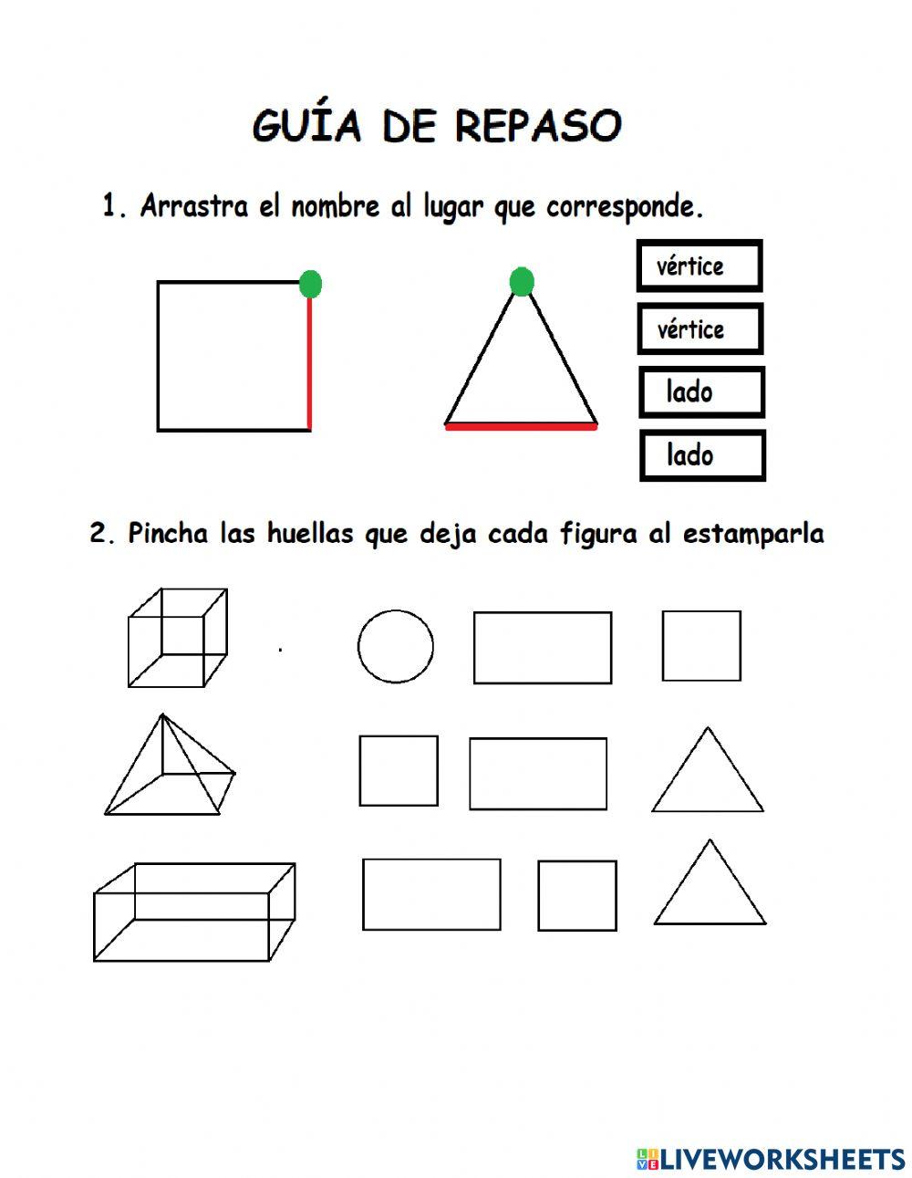 Repaso figuras y líneas Repaso figuras y líneas
