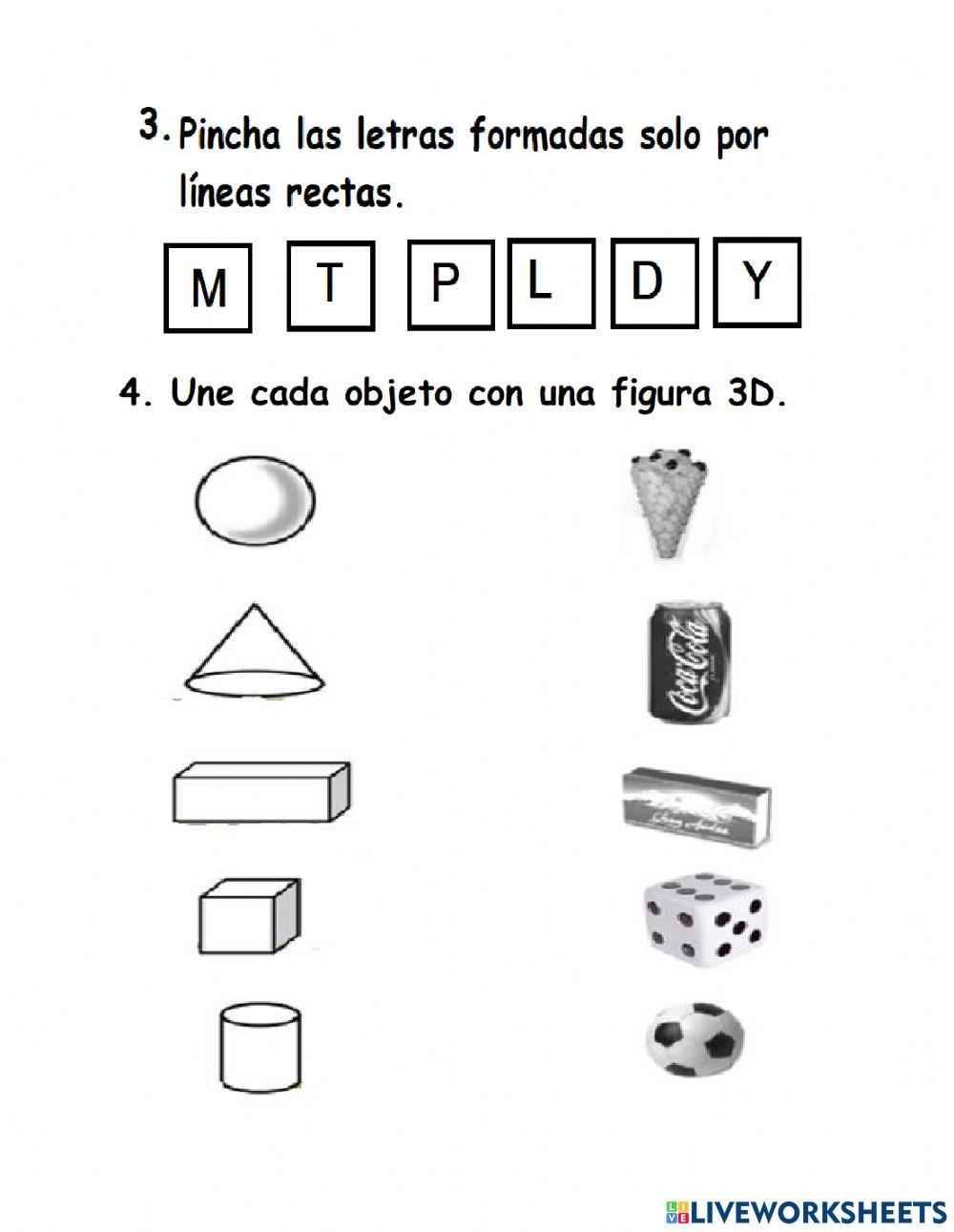 Repaso figuras y líneas