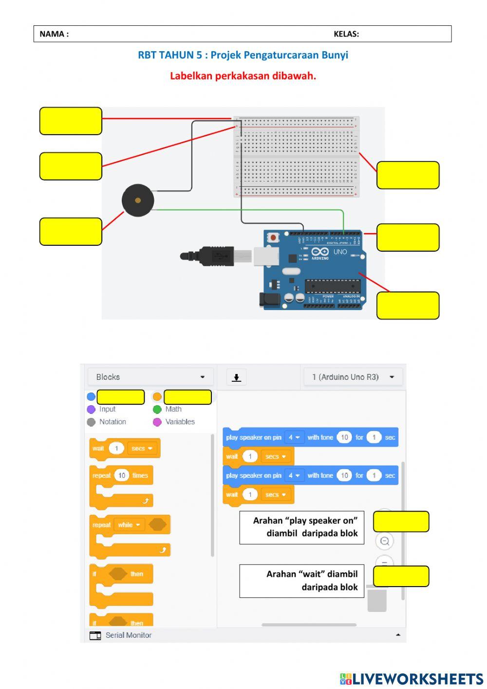 Projek Pengaturcaraan Bunyi