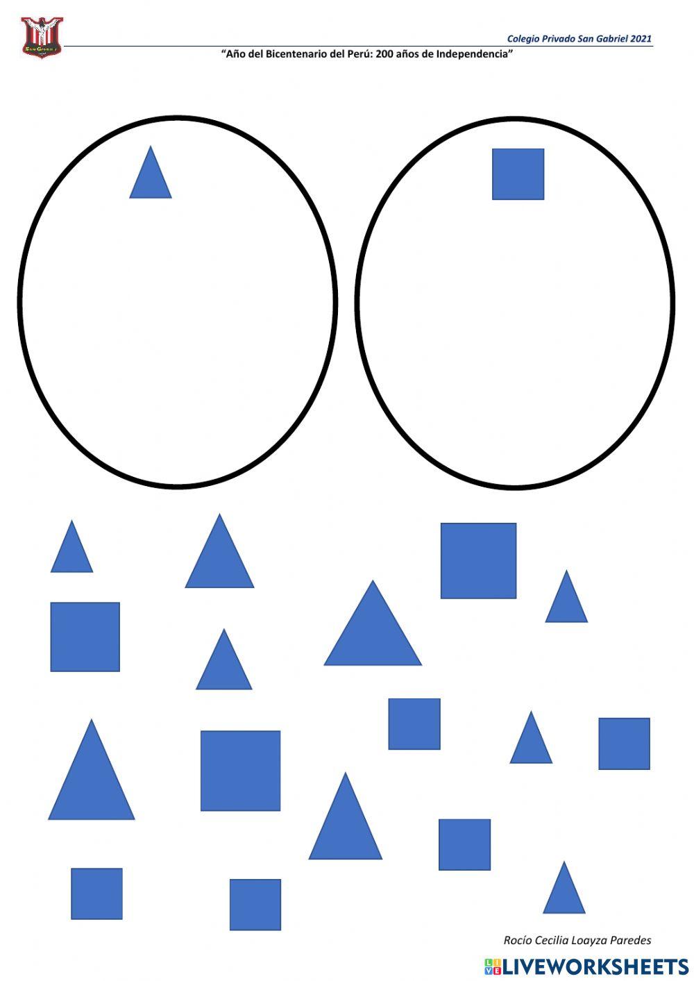 Agrupación por forma