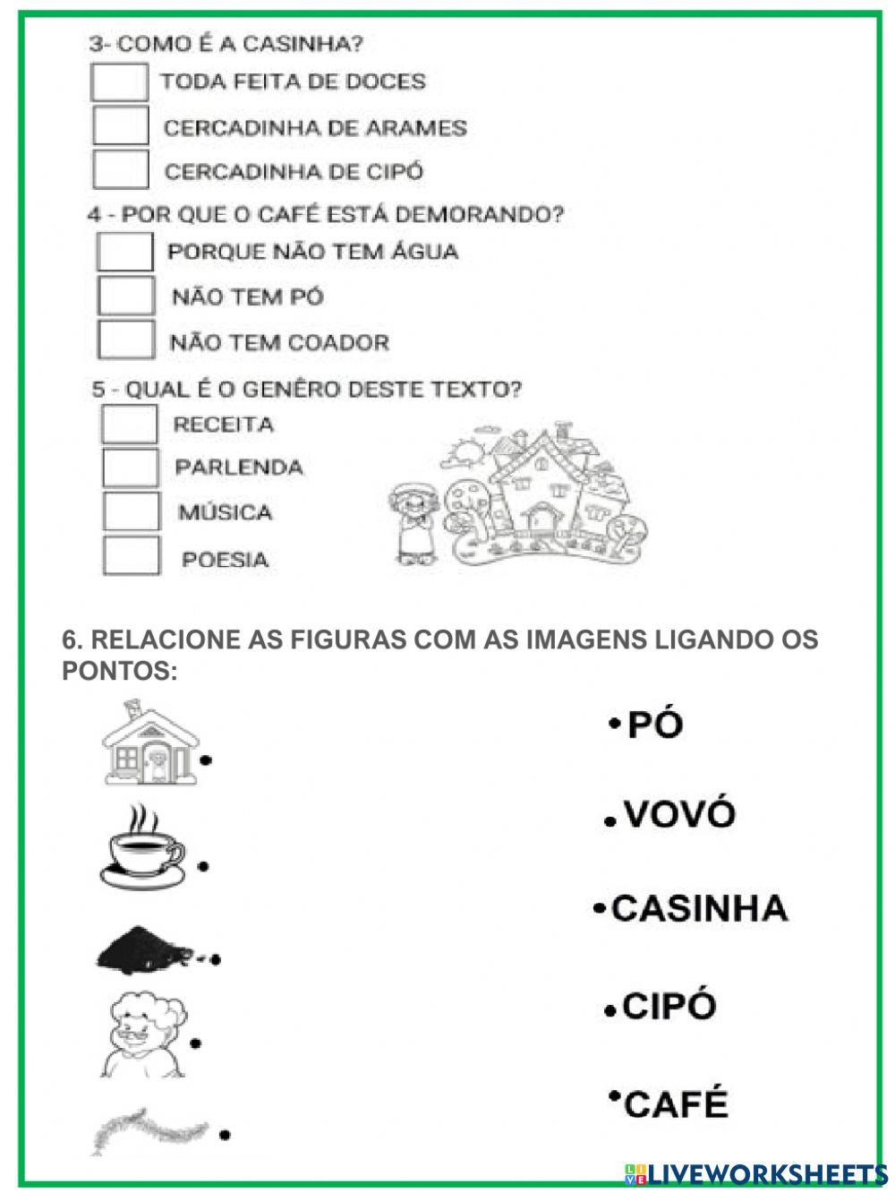 Atividade  COM PARLENDA E FIGURAS GEOMÉTRICAS