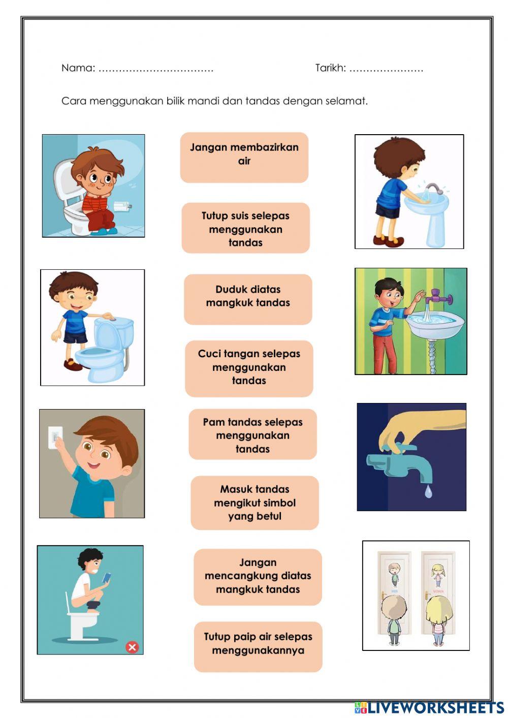 Cara Menggunakan Tandas