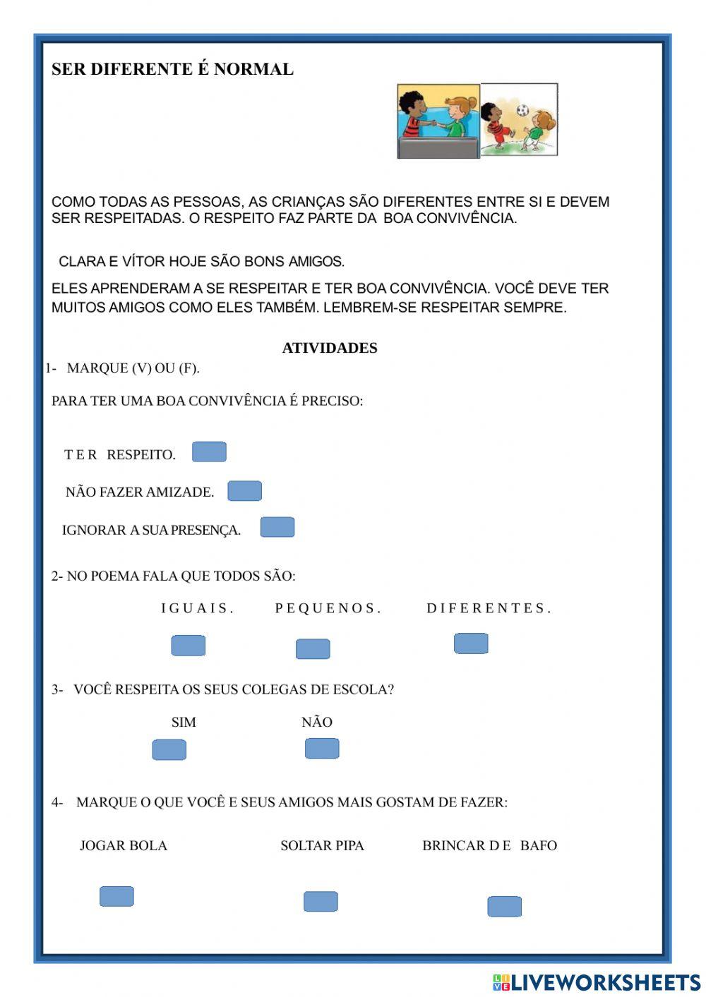 Somos todos diferentes