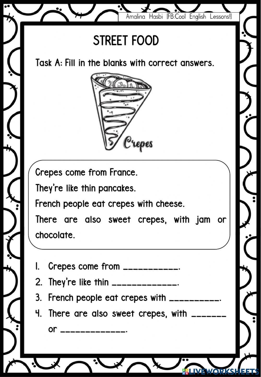 Food, please (street food)