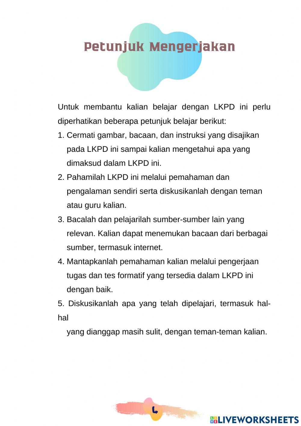 LKPD Tema 2 Subtema 1 Pb2