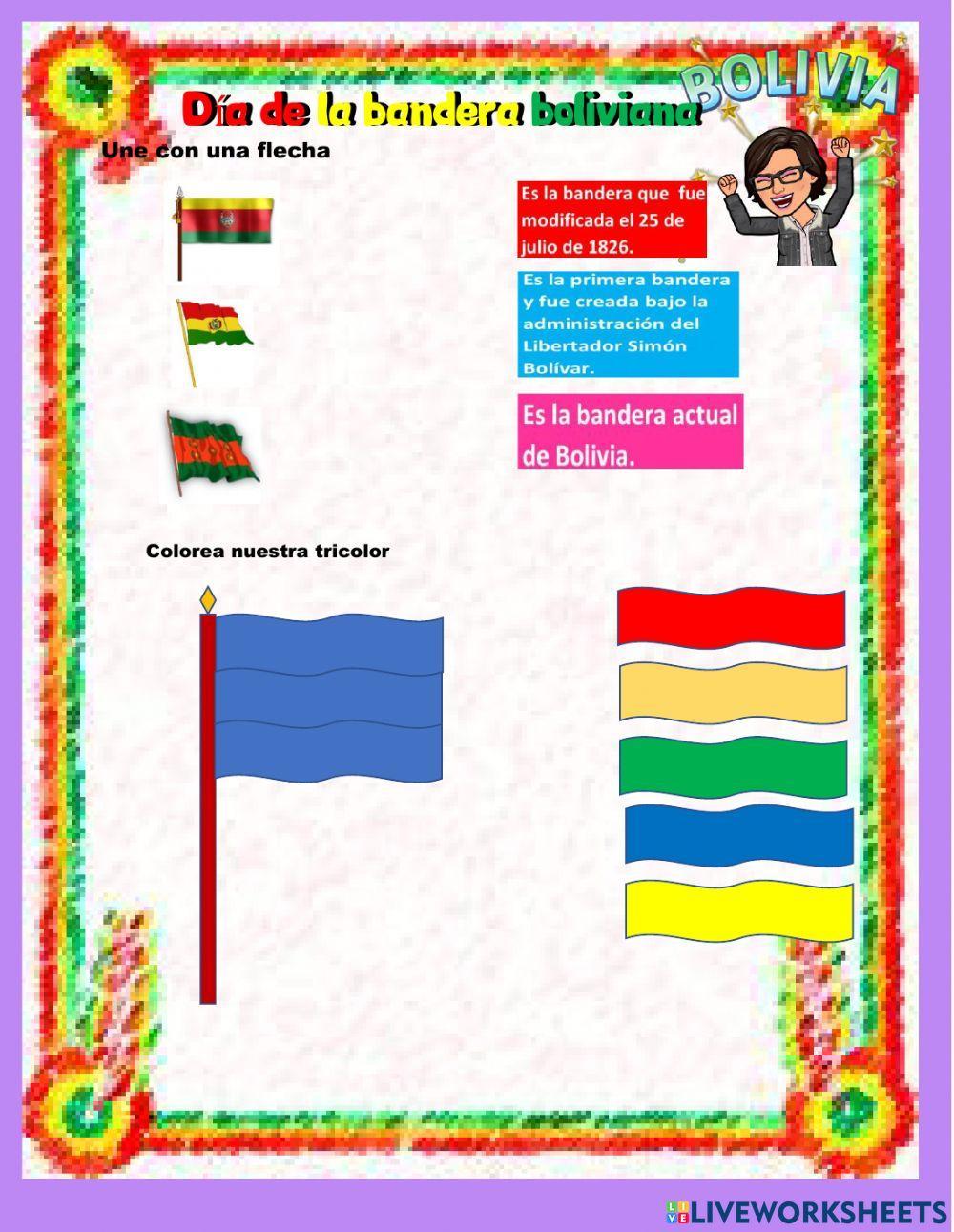 Dia de la bandera boliviana